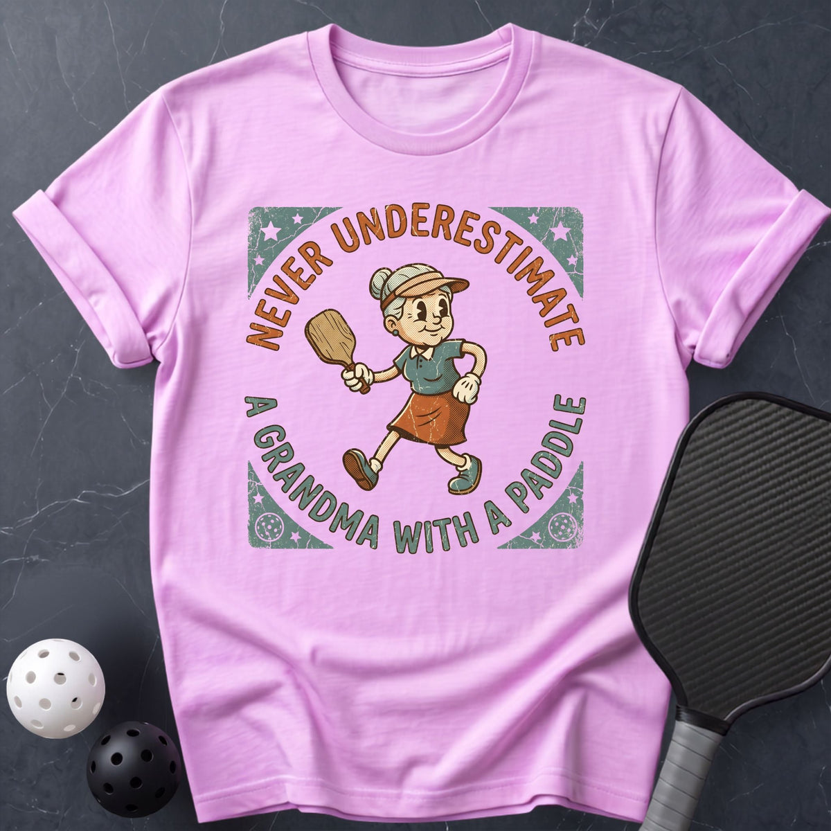 Grandma Pickleball Tee - Dink it Shop