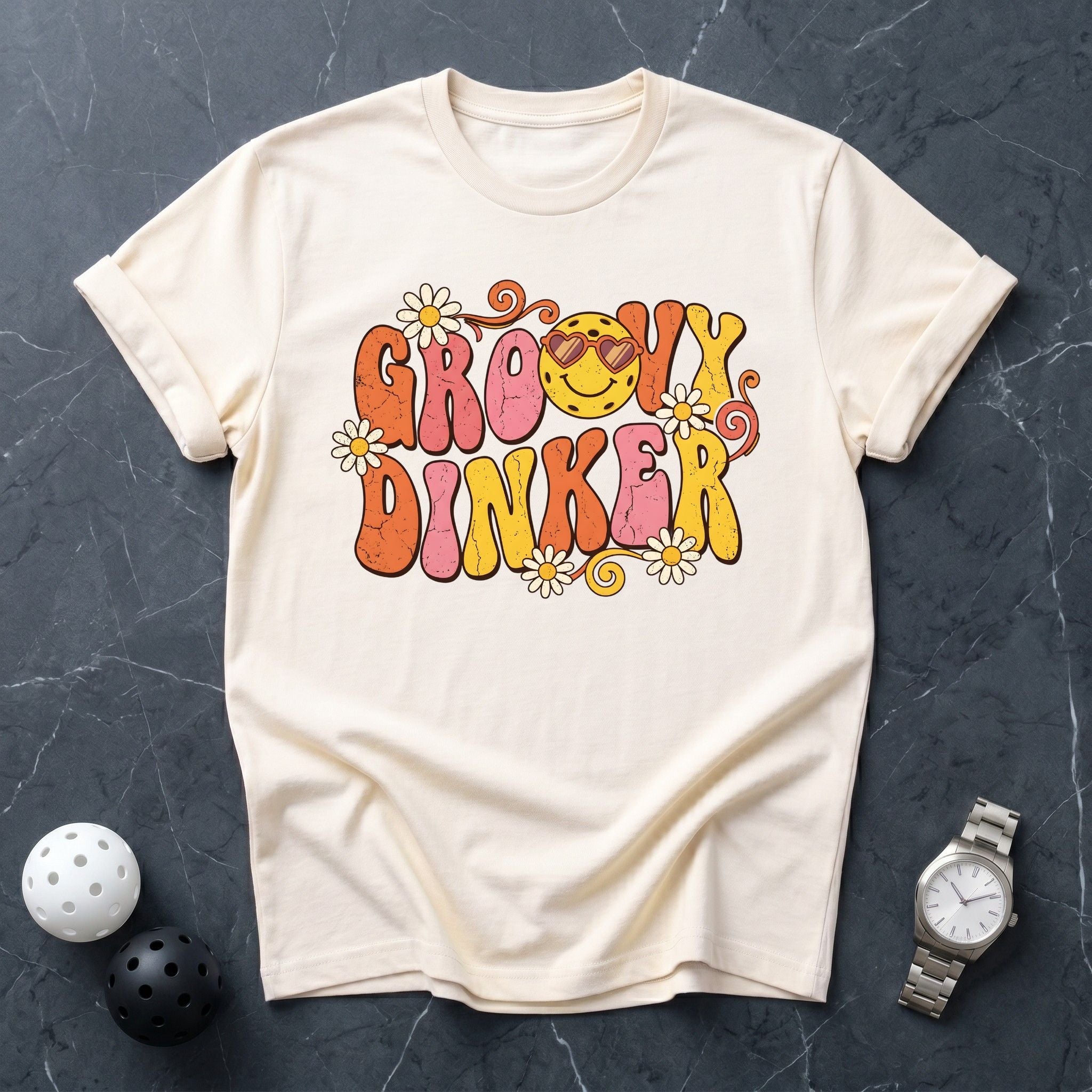 Groovy Dinker Tee - Dink it Shop