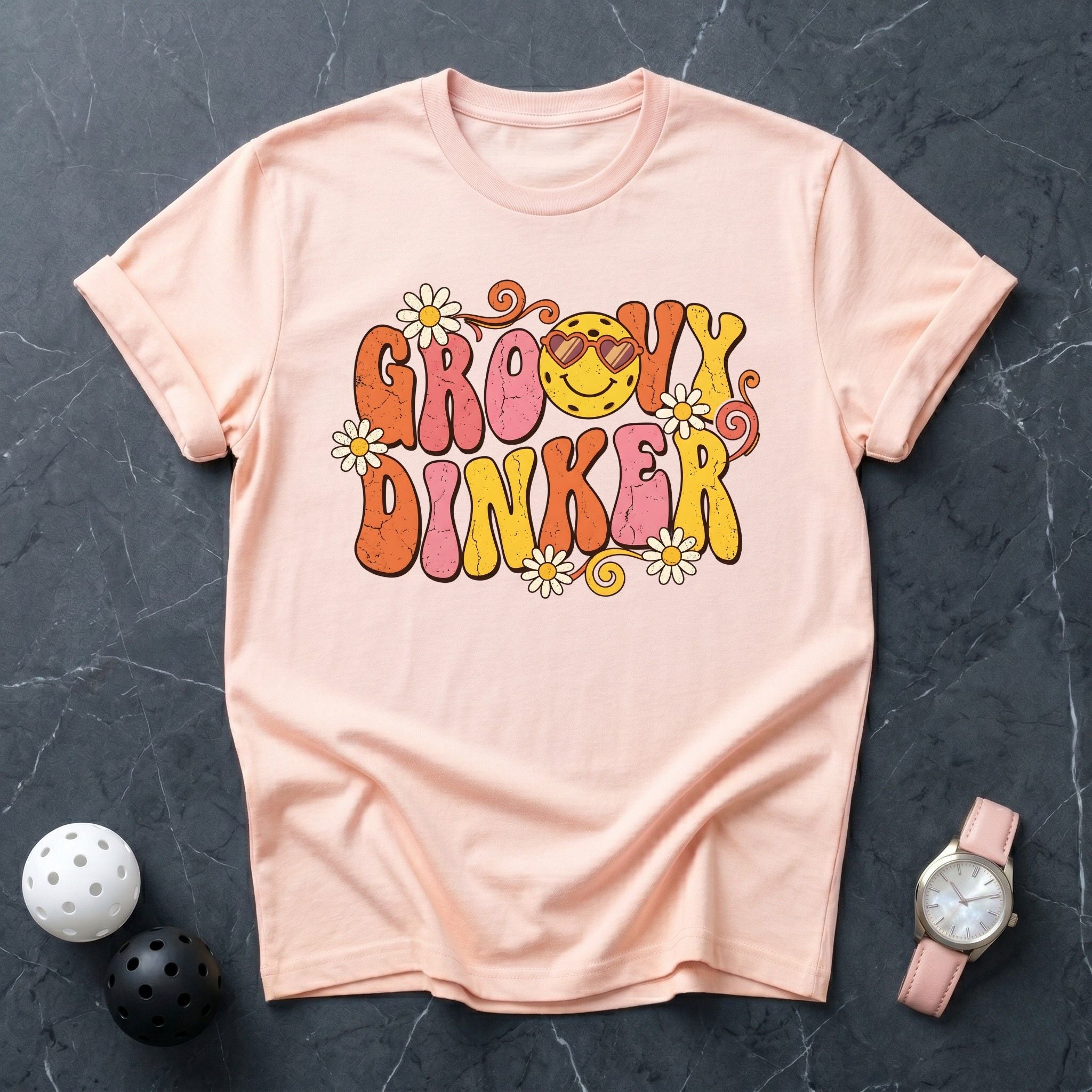 Groovy Dinker Tee - Dink it Shop