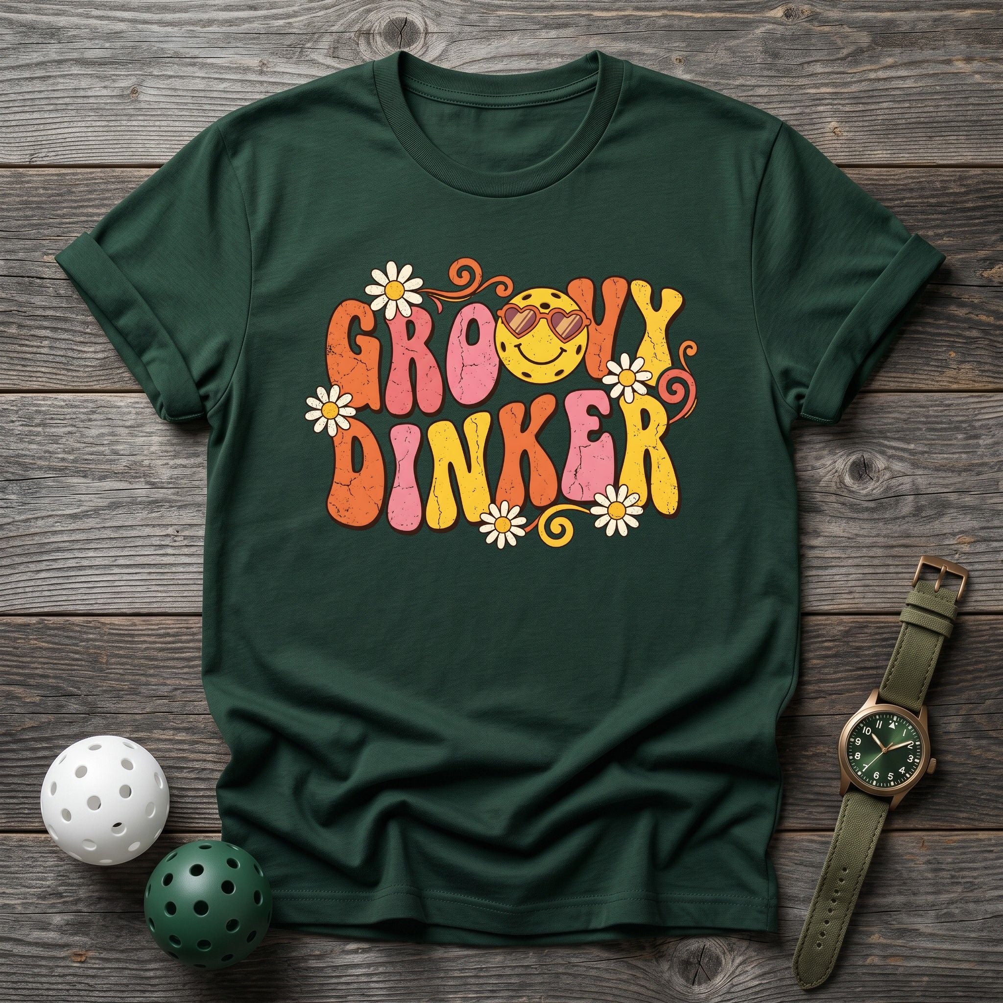 Groovy Dinker Tee - Dink it Shop