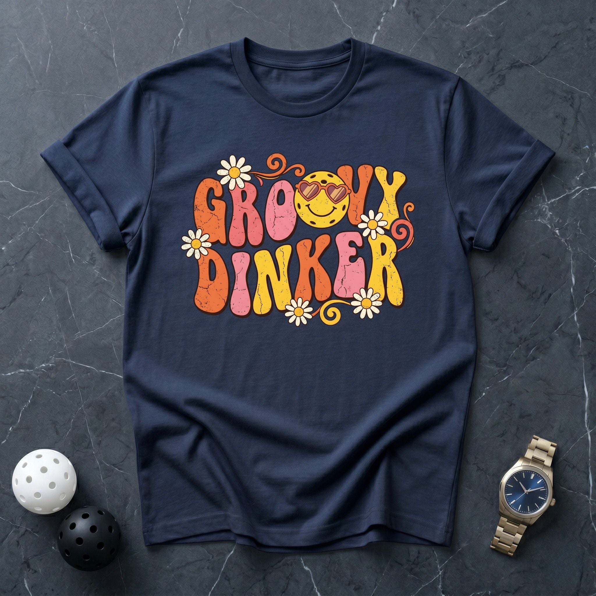 Groovy Dinker Tee - Dink it Shop