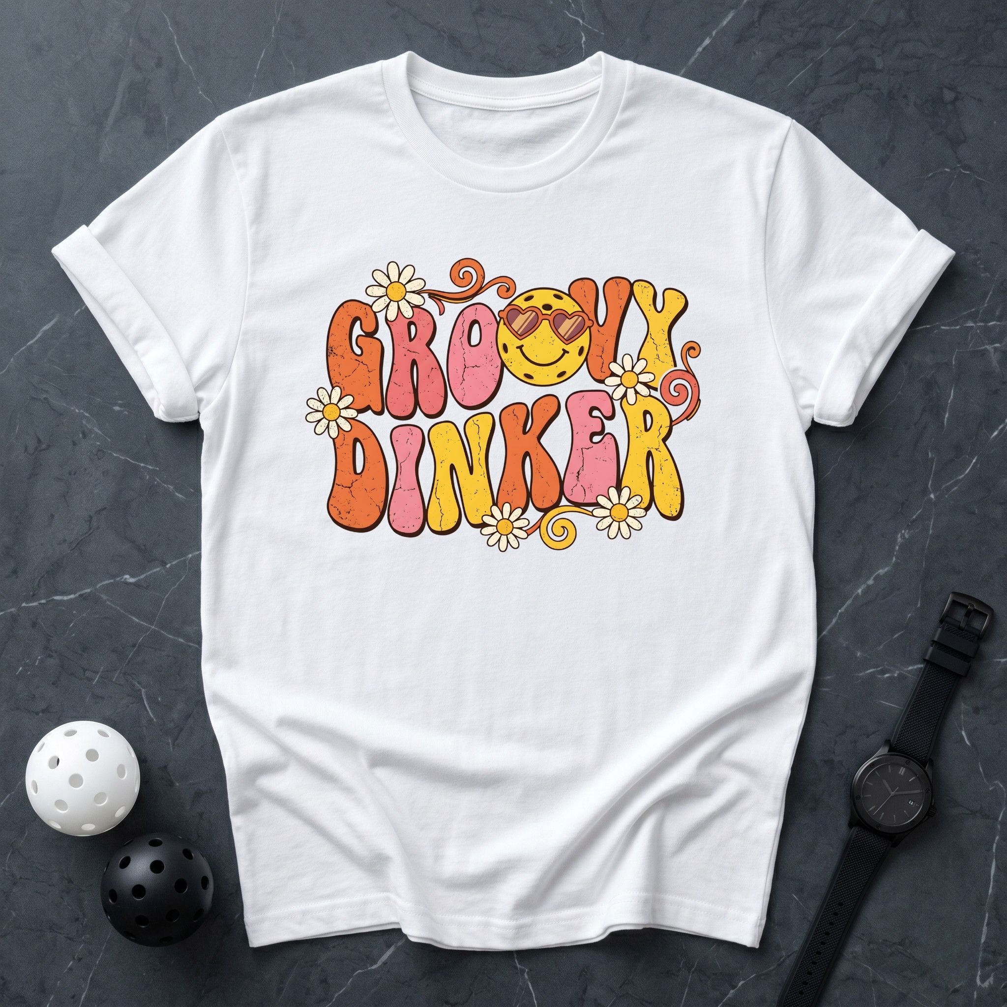 Groovy Dinker Tee - Dink it Shop