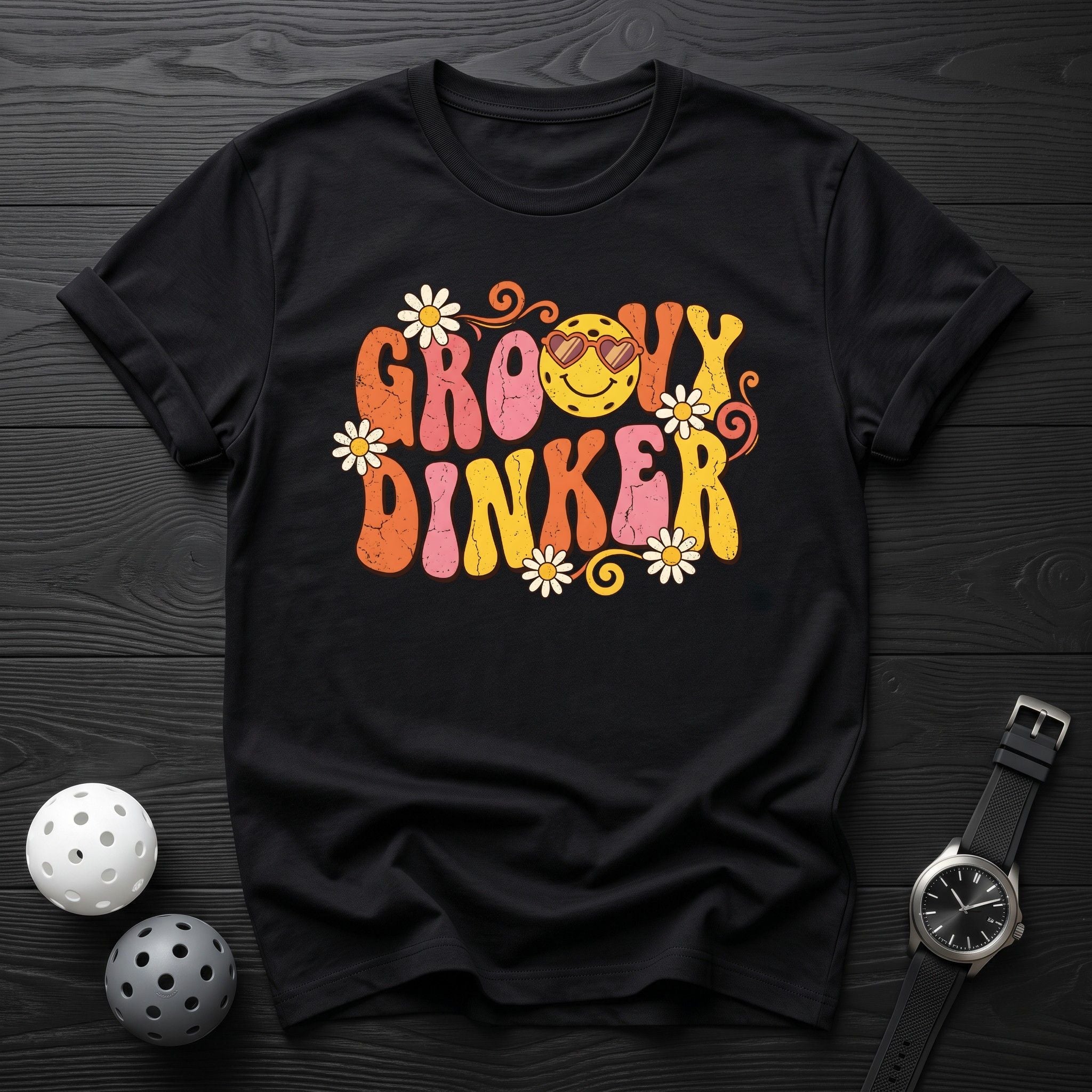 Groovy Dinker Tee - Dink it Shop