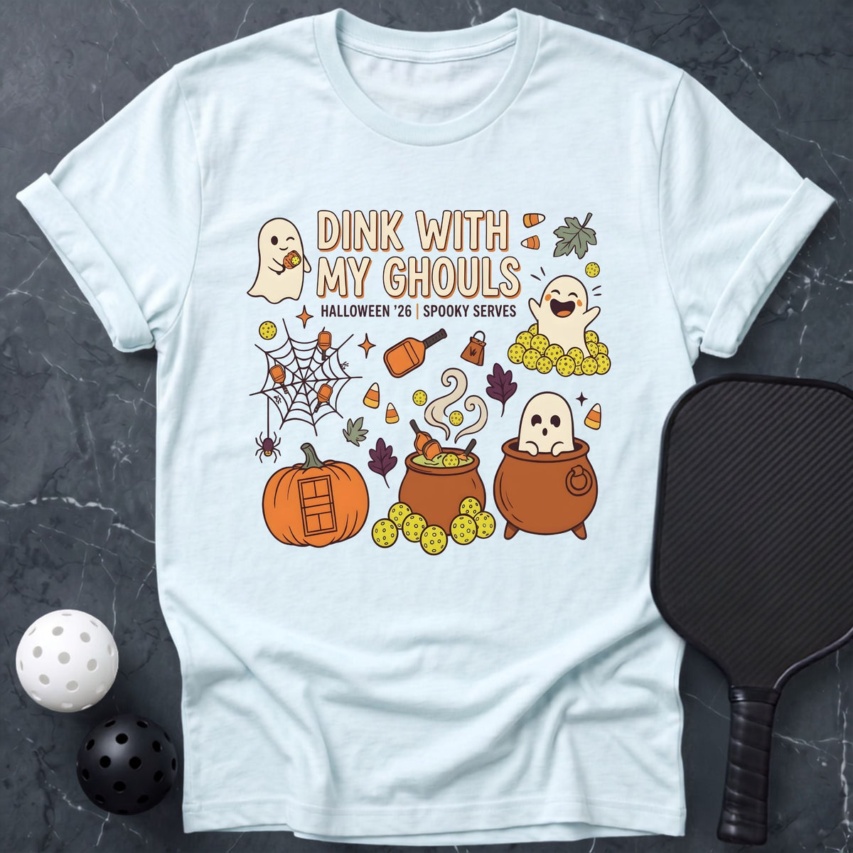 Halloween Spooky Servers Tee - Dink it Shop