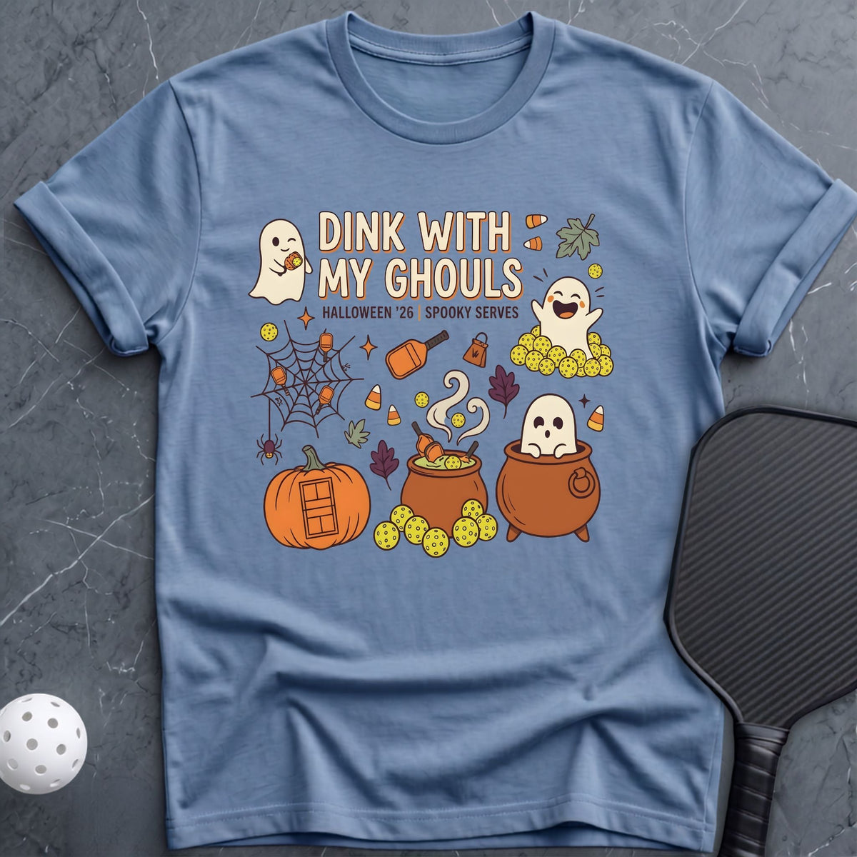 Halloween Spooky Servers Tee - Dink it Shop