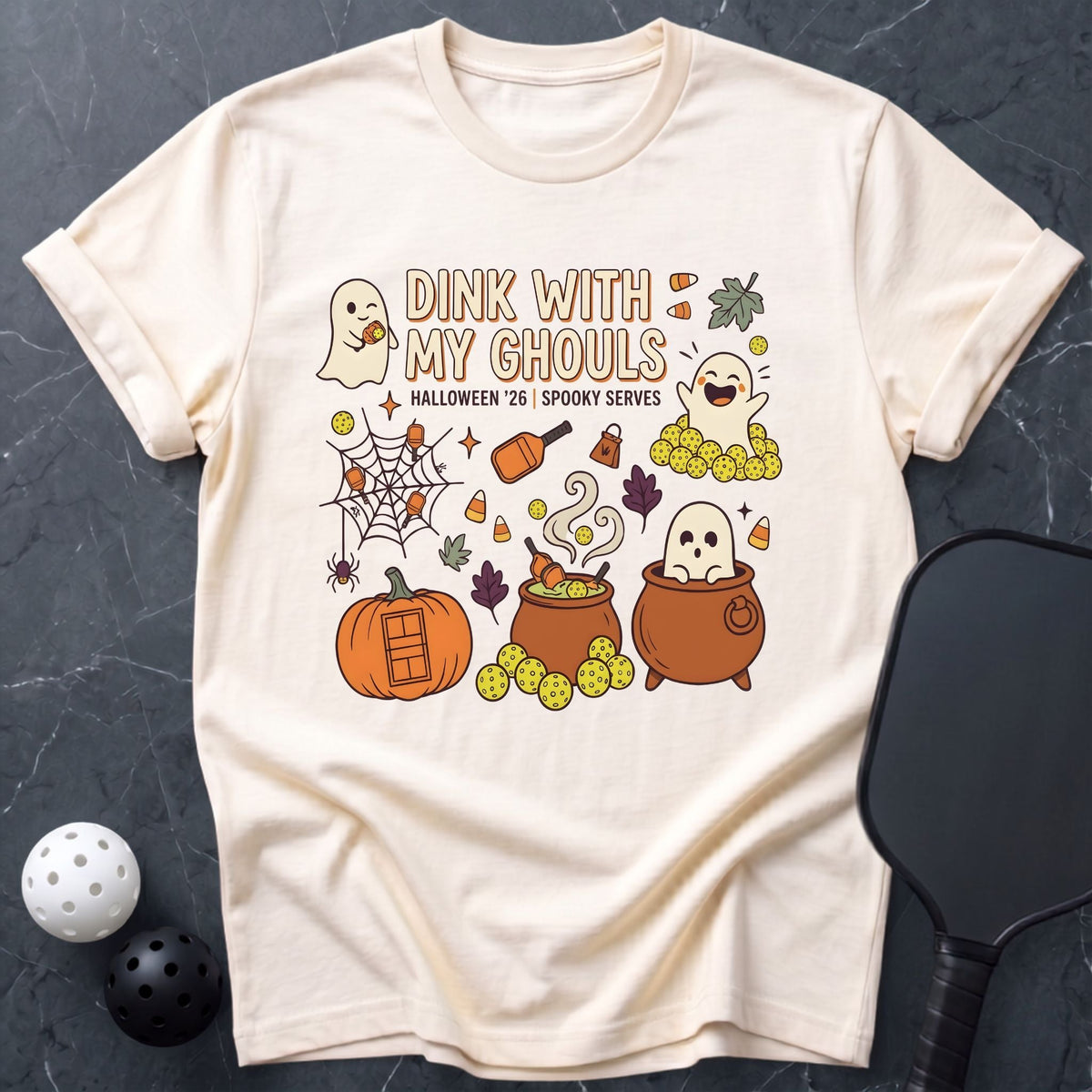 Halloween Spooky Servers Tee - Dink it Shop