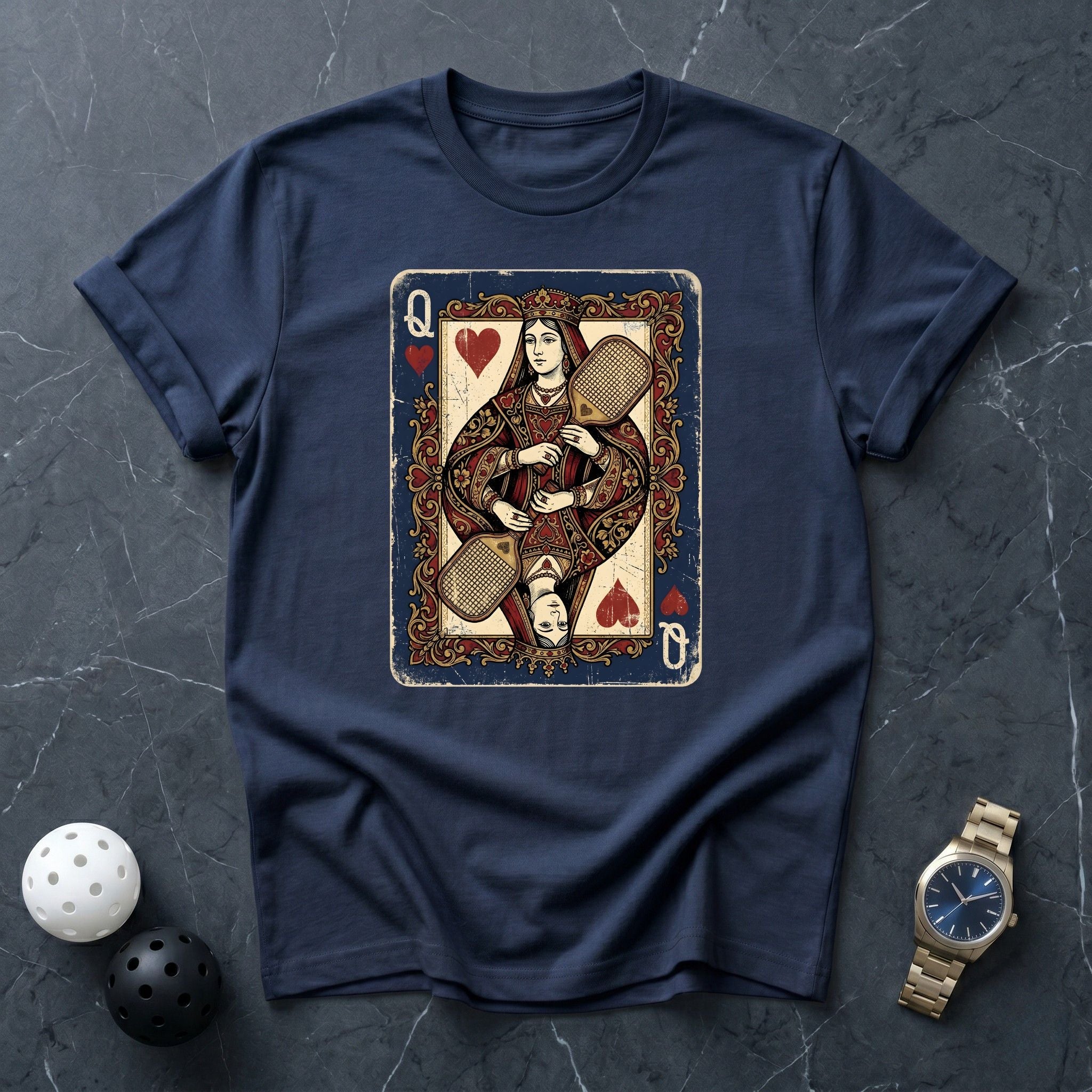 Heart Queen Pickleball Tee - Dink it Shop