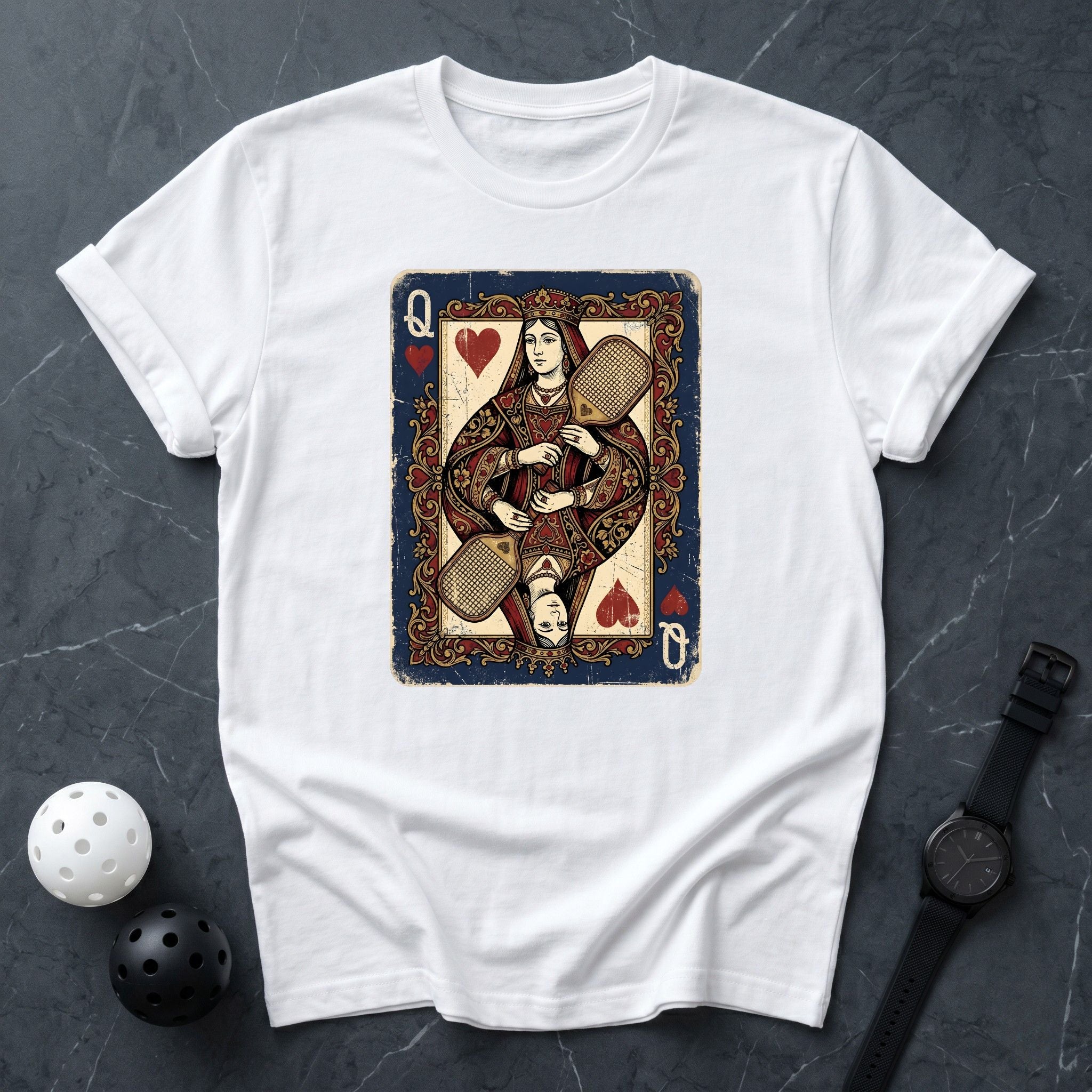 Heart Queen Pickleball Tee - Dink it Shop
