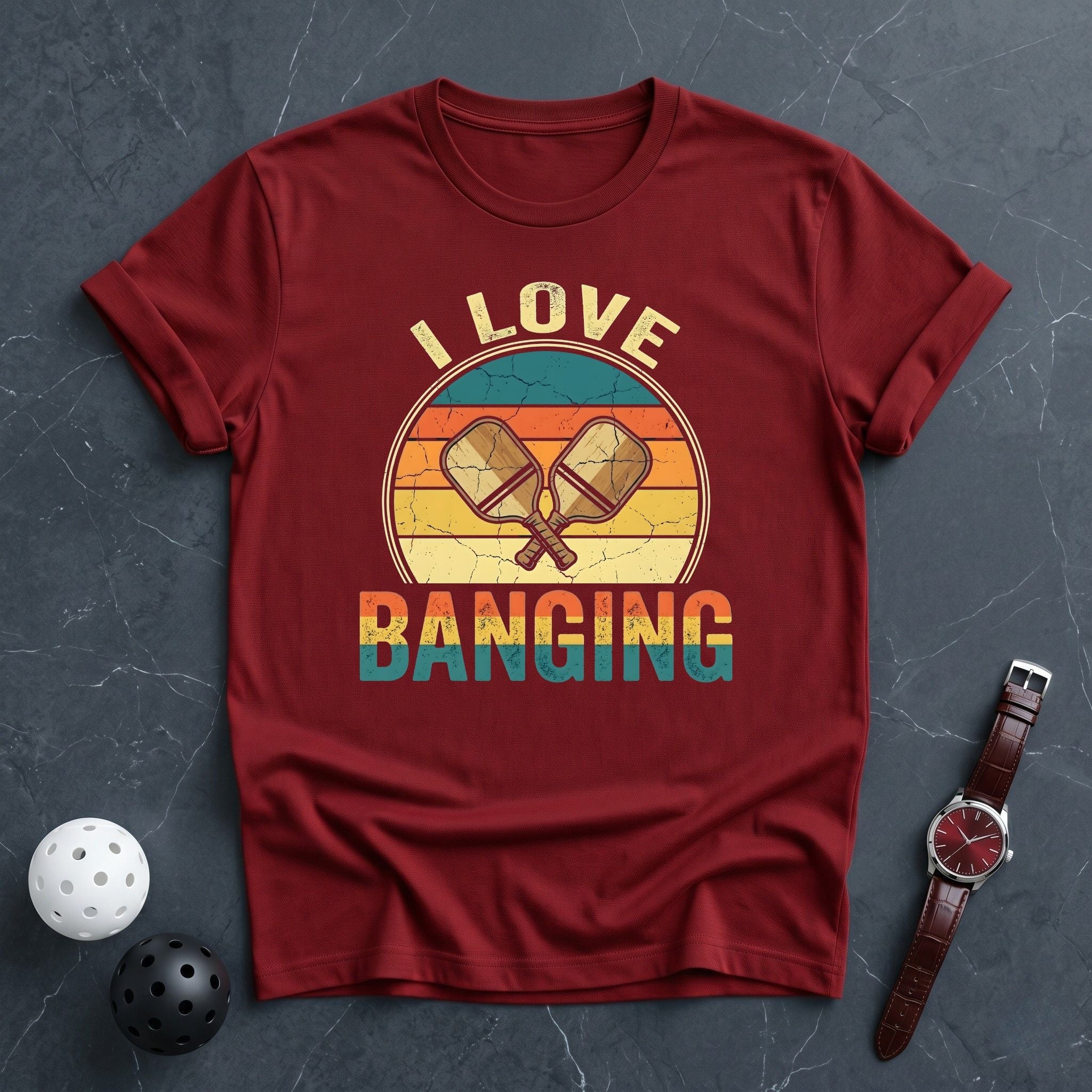 i Love Banging Pickleball Tee - Dink it Shop