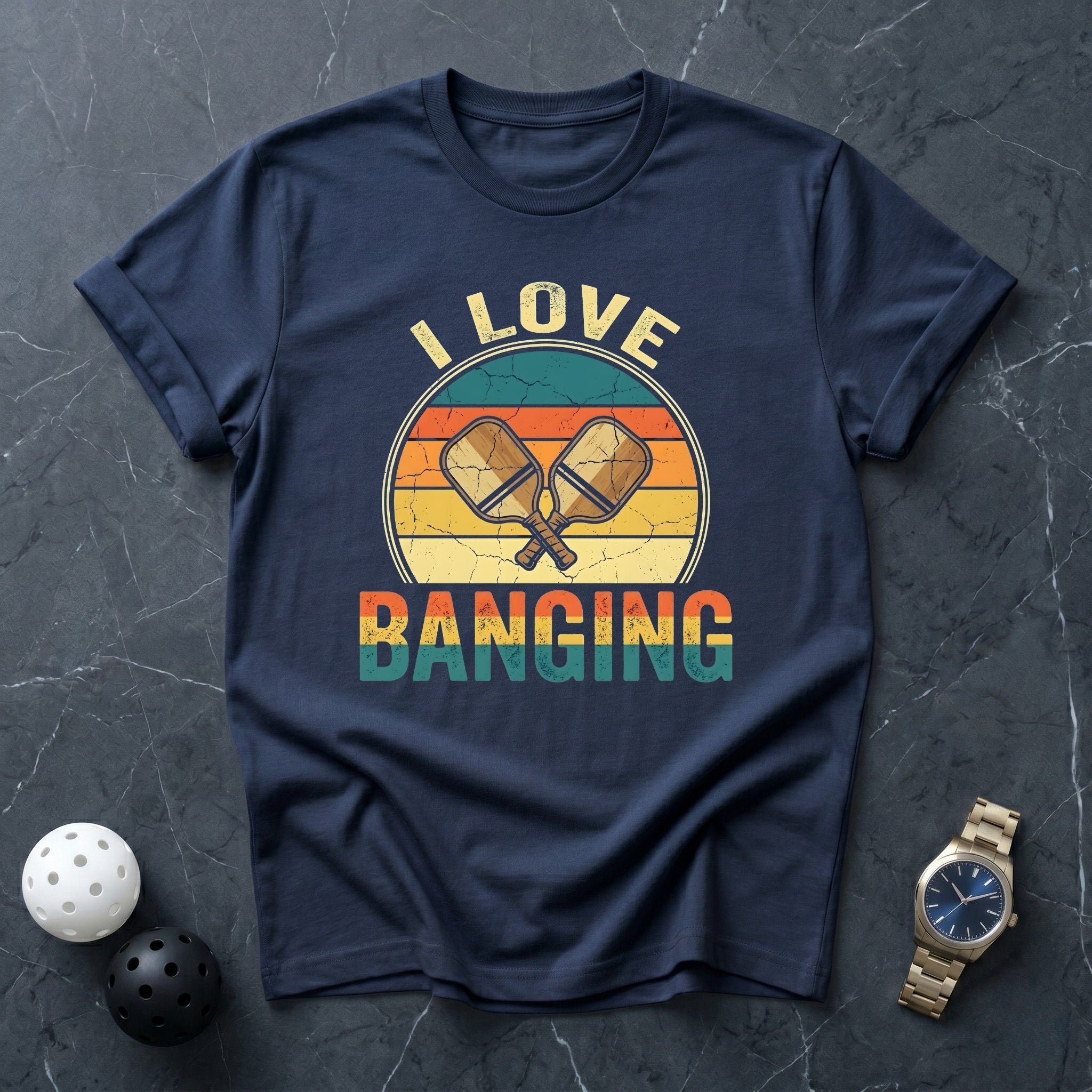 i Love Banging Pickleball Tee - Dink it Shop