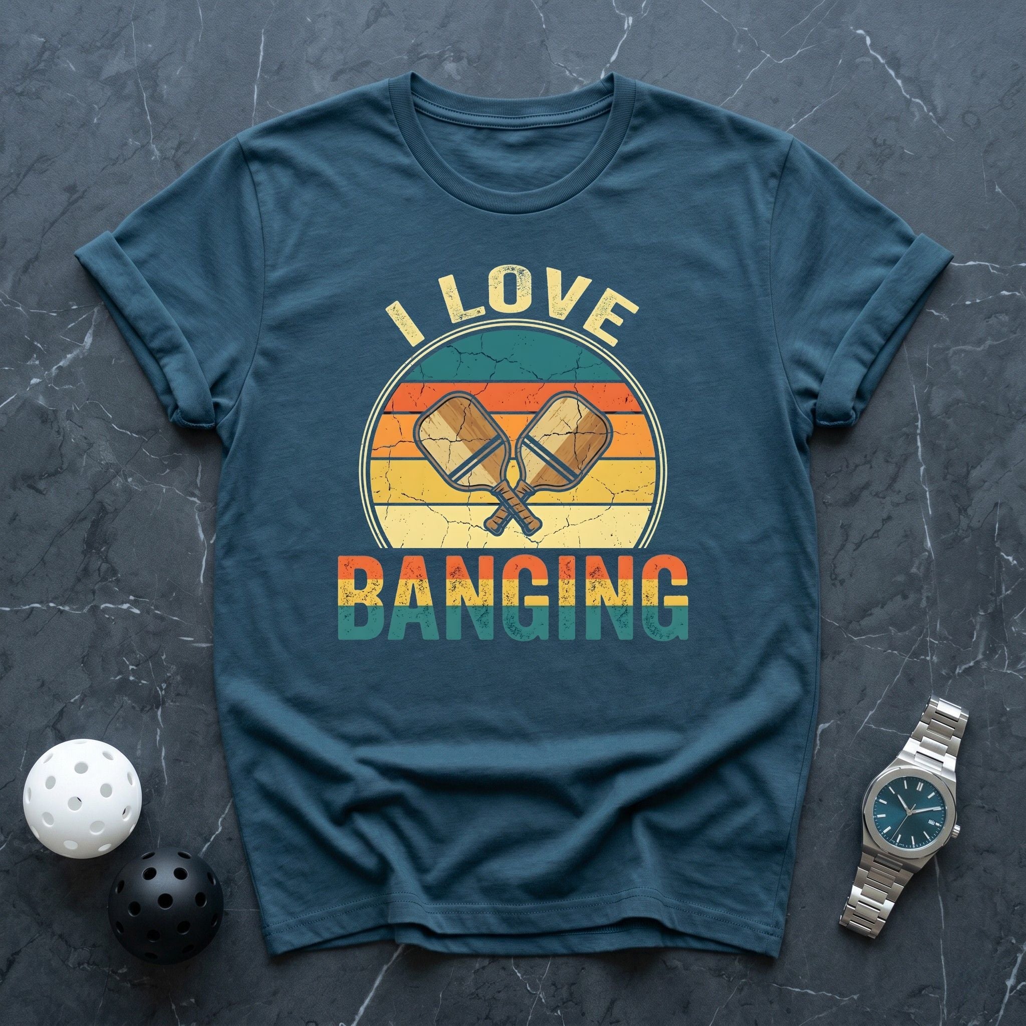i Love Banging Pickleball Tee - Dink it Shop