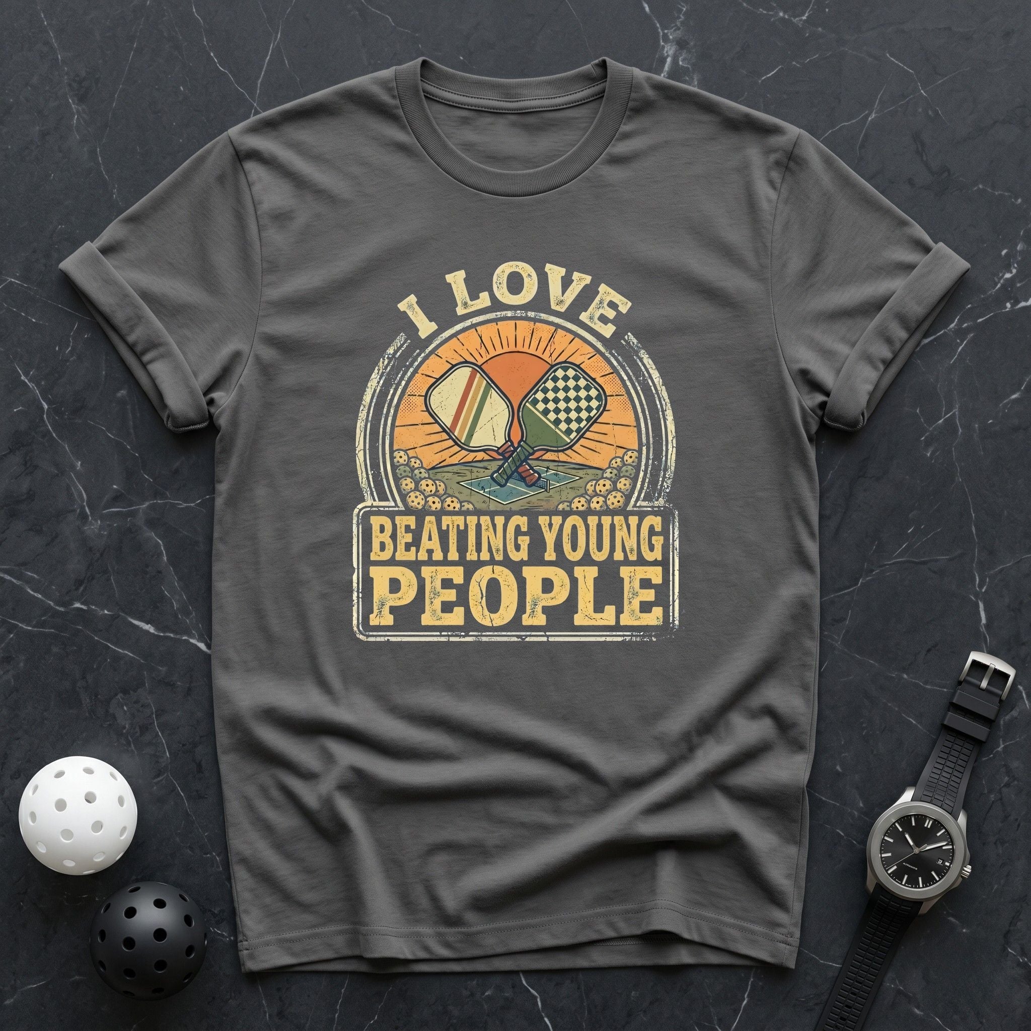 i Love Beating Young People Tee - Dink it Shop