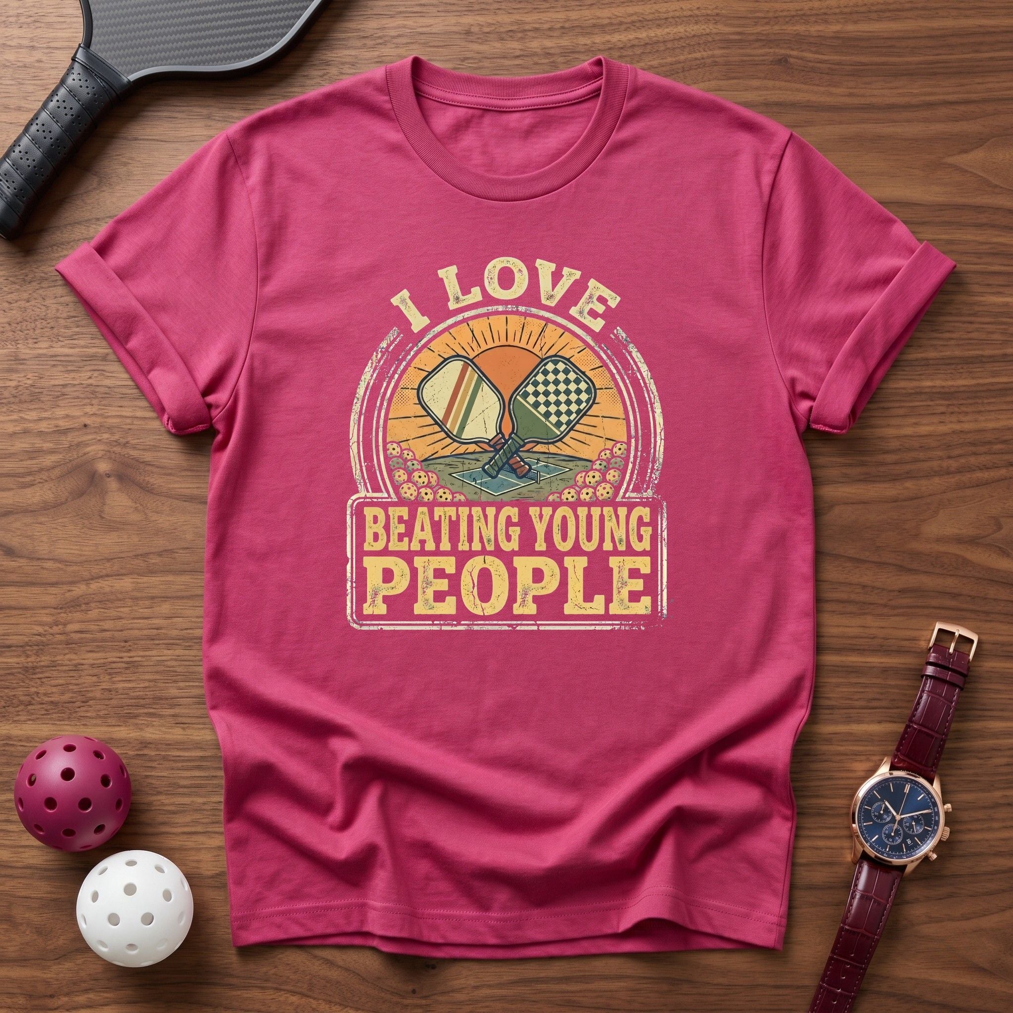 i Love Beating Young People Tee - Dink it Shop