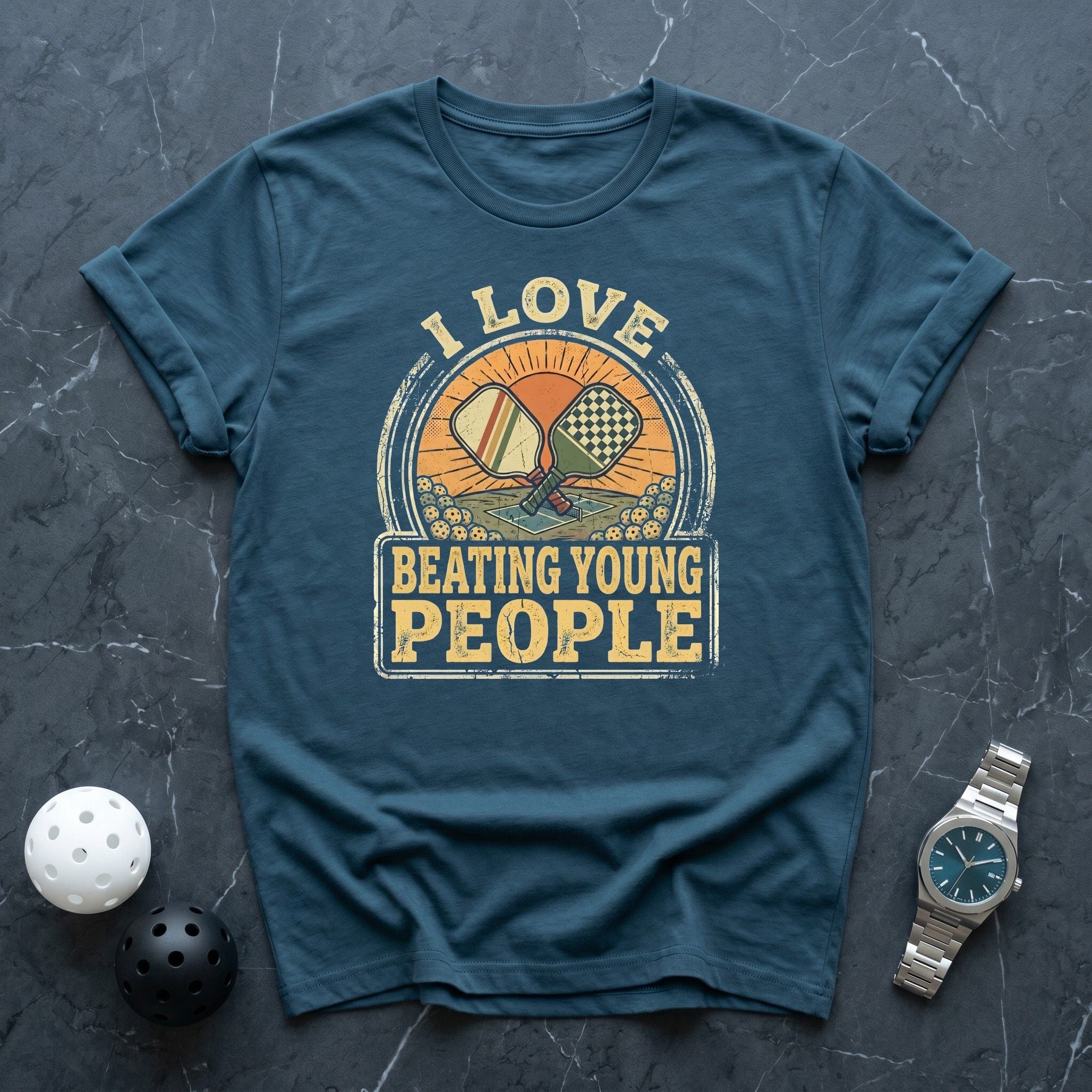 i Love Beating Young People Tee - Dink it Shop