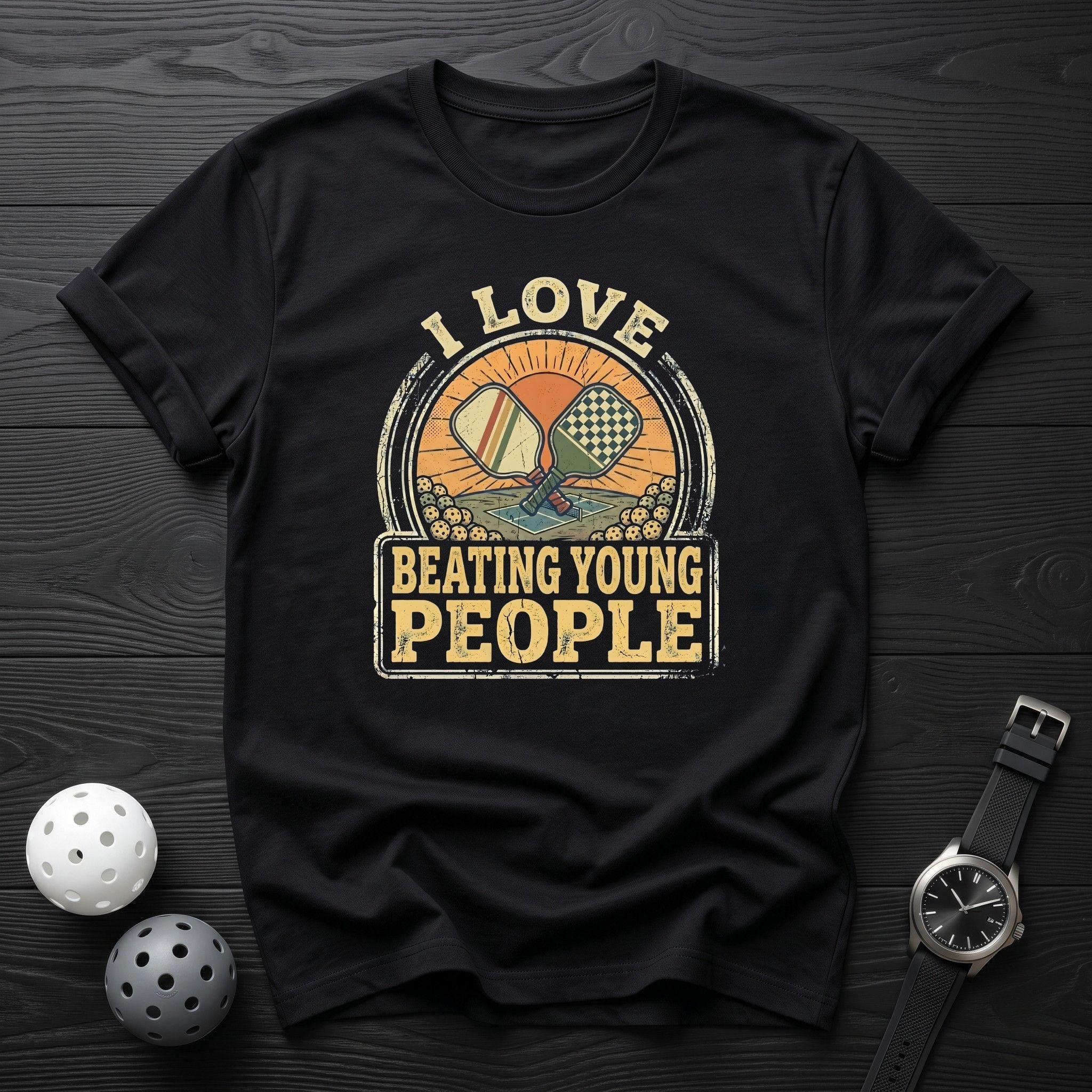 i Love Beating Young People Tee - Dink it Shop