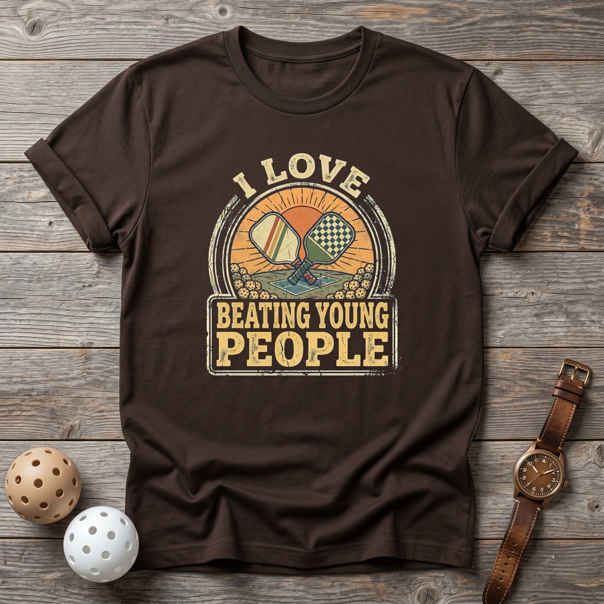 i Love Beating Young People Tee - Dink it Shop