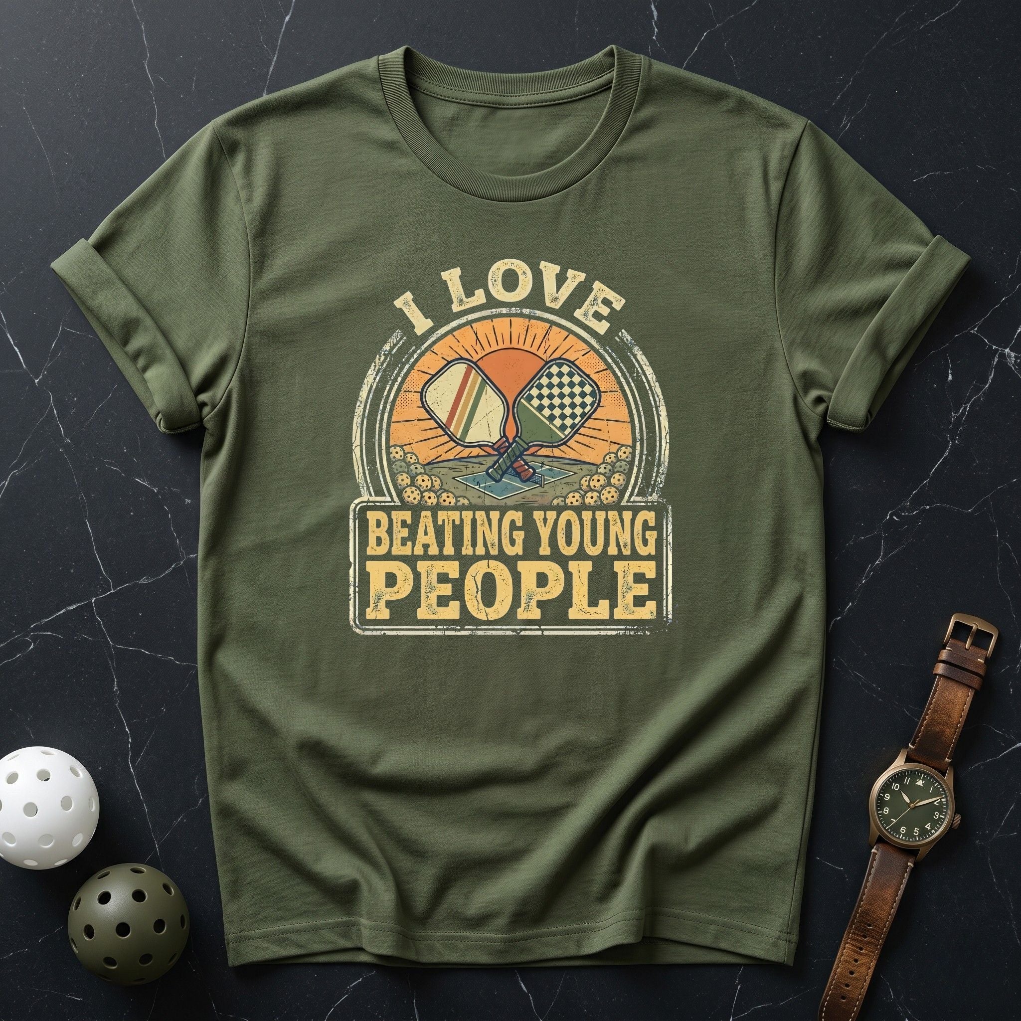 i Love Beating Young People Tee - Dink it Shop