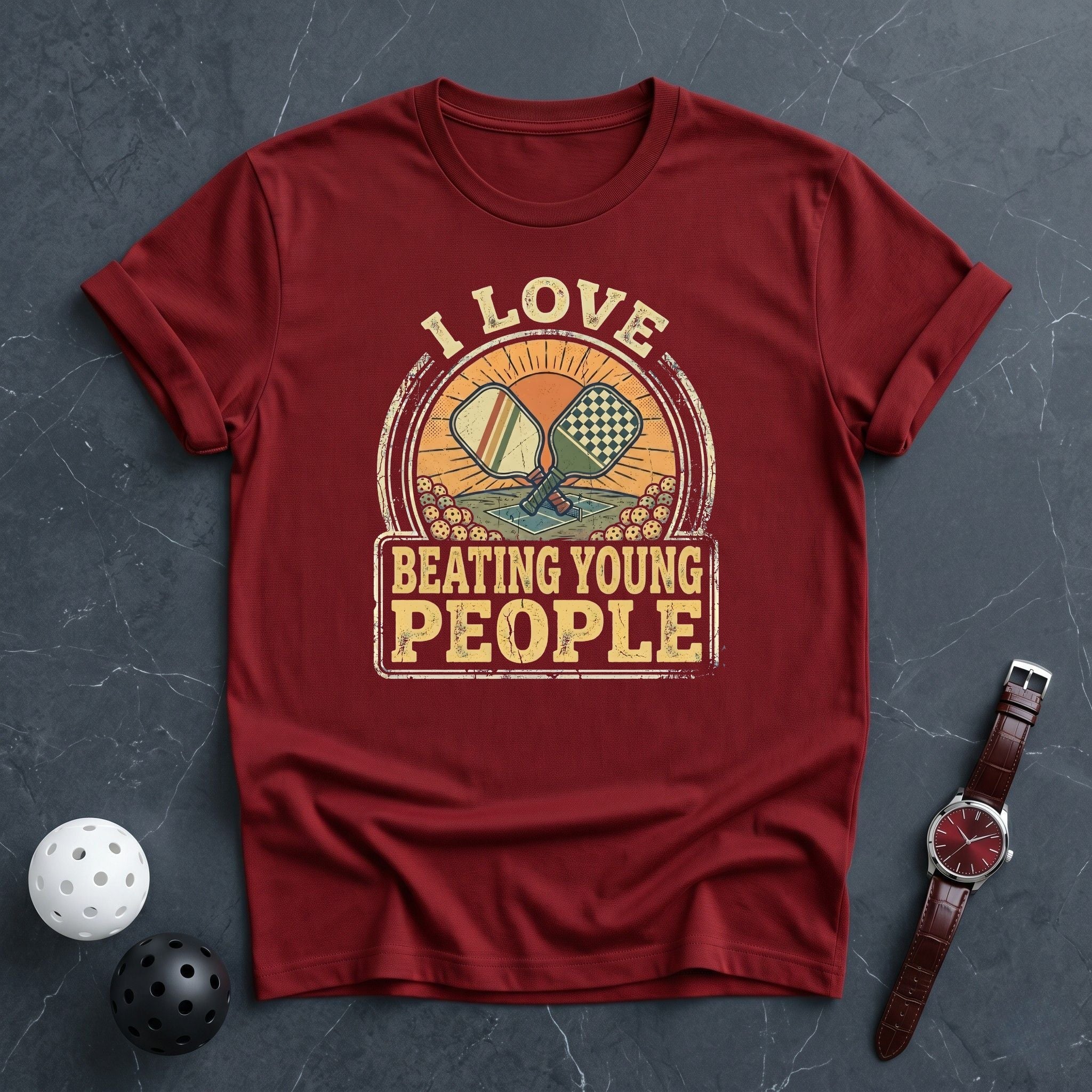 i Love Beating Young People Tee - Dink it Shop