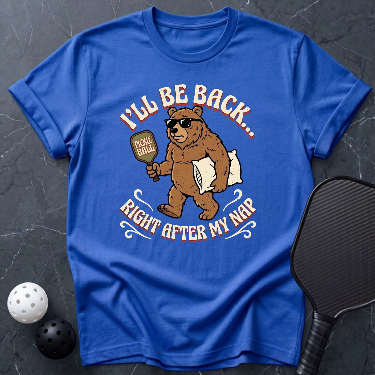 i`ll Be Back Tee - Dink it Shop