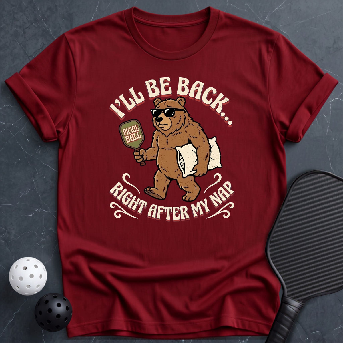i`ll Be Back Tee - Dink it Shop