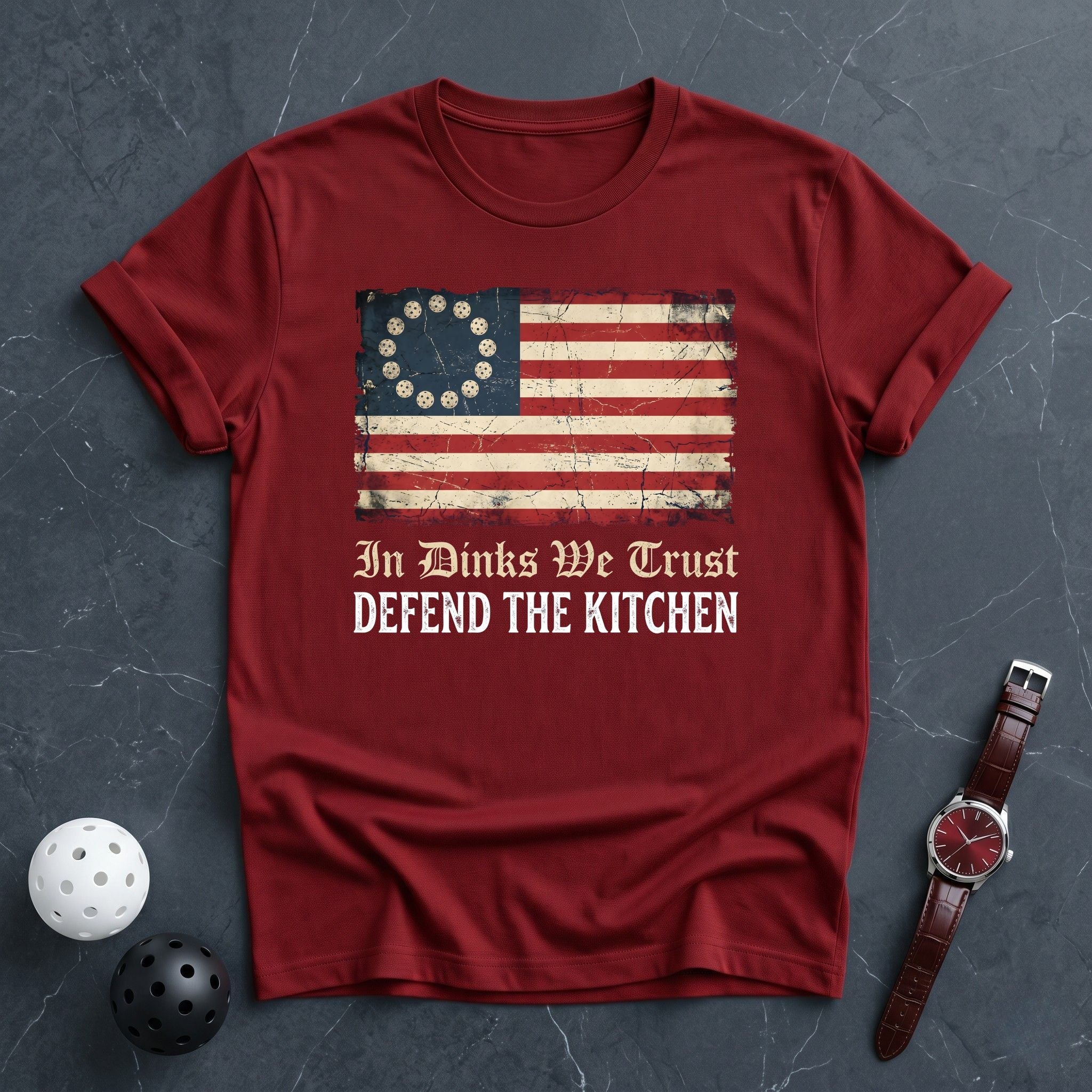 In Dinks We Trust Tee - Dink it Shop