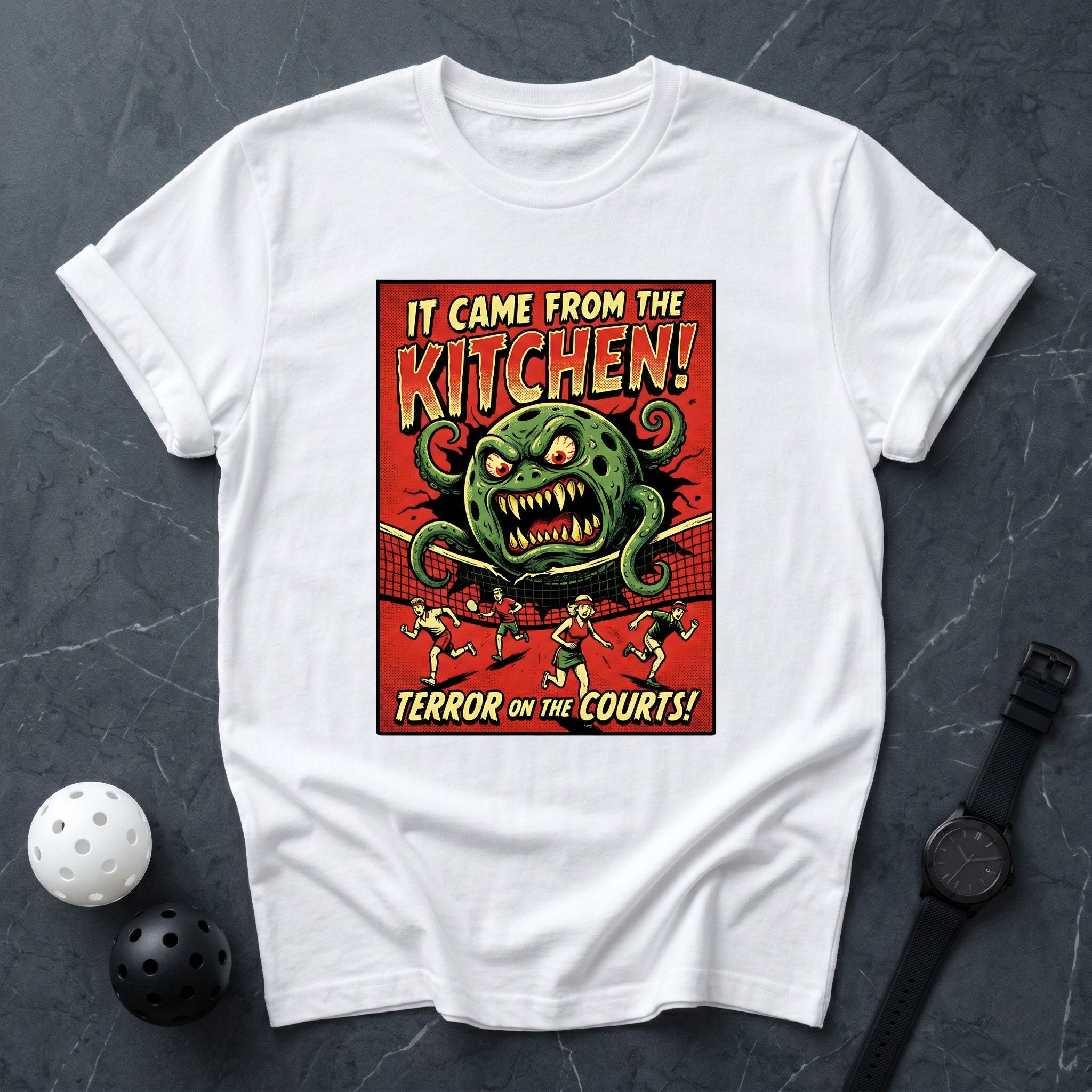 It Came From The Kitchen Horror Tee - Dink it Shop