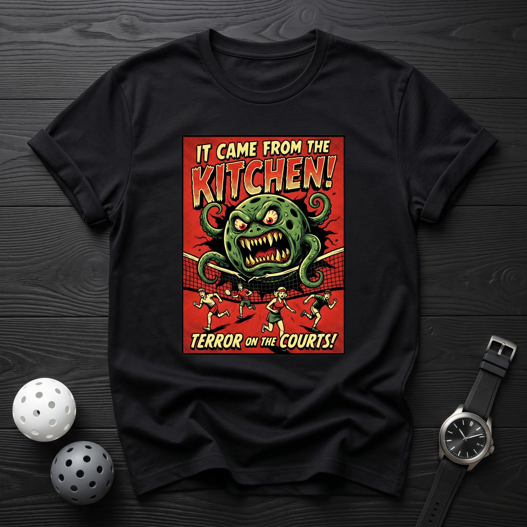 It Came From The Kitchen Horror Tee - Dink it Shop