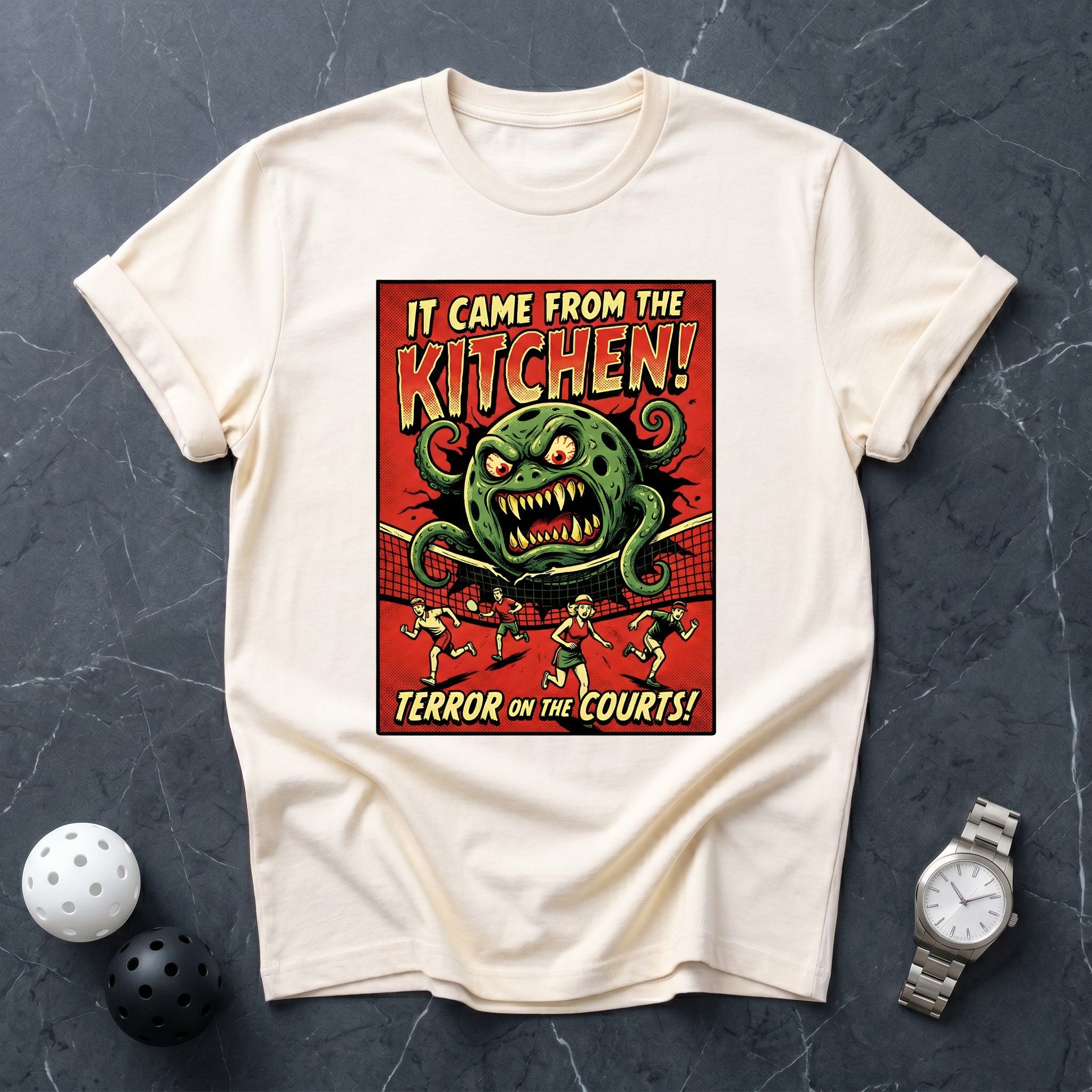 It Came From The Kitchen Horror Tee - Dink it Shop