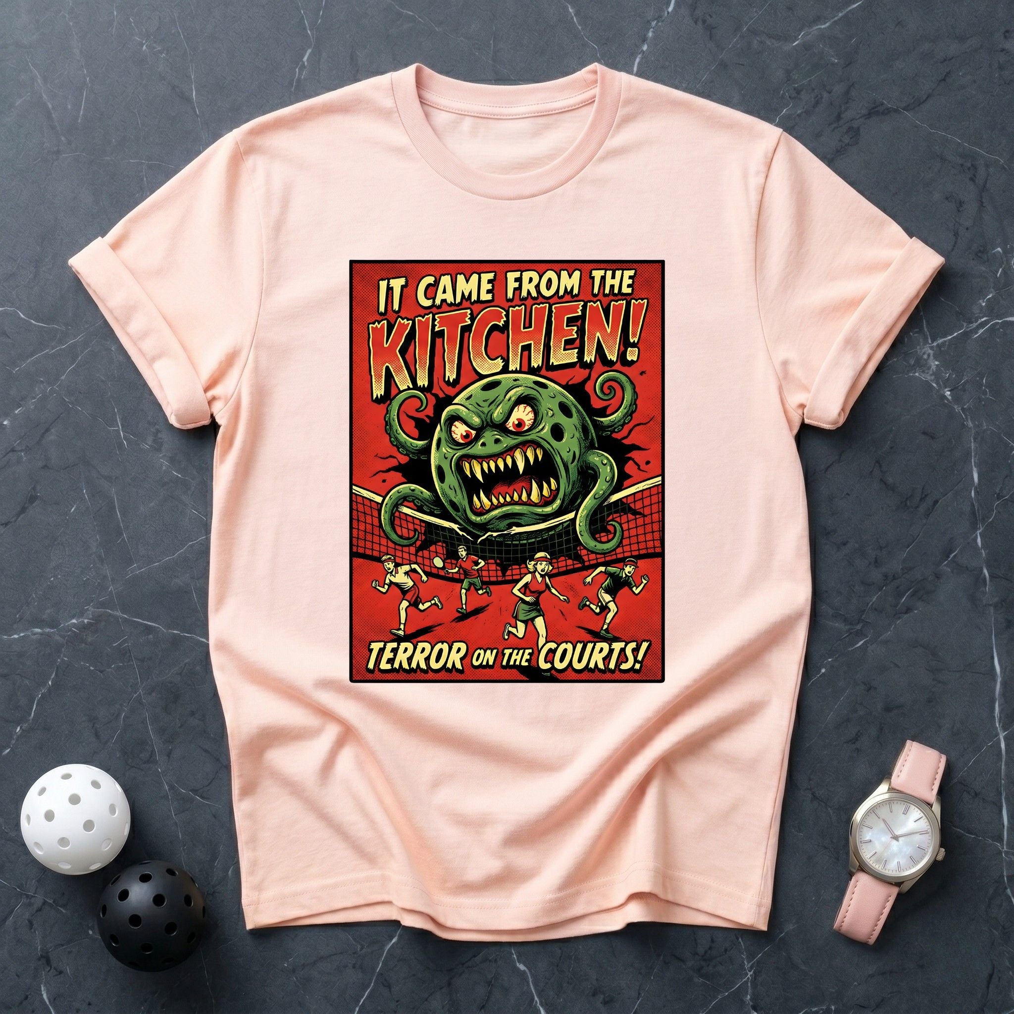 It Came From The Kitchen Horror Tee - Dink it Shop