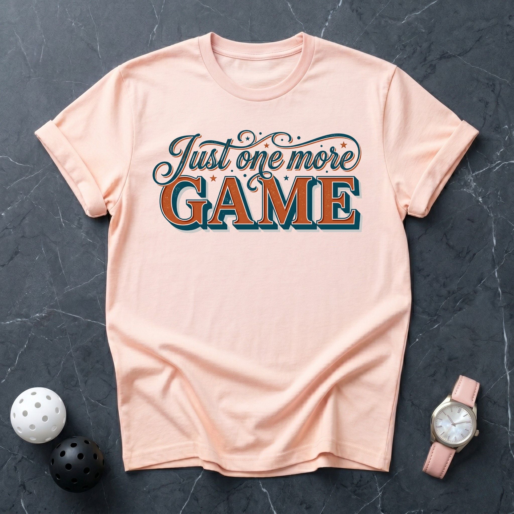 Just One More Game++ Tee - Dink it Shop