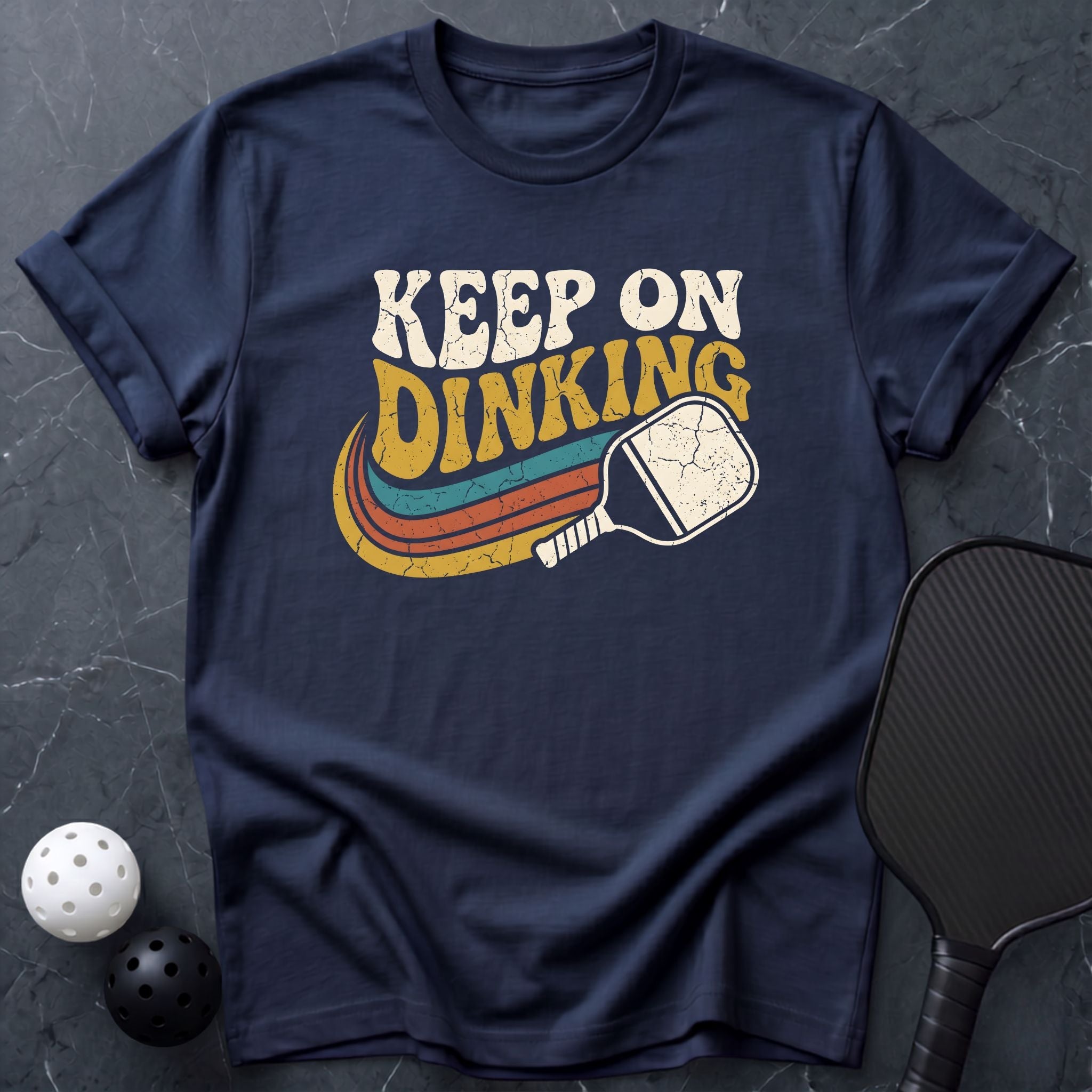 Keep On Dinking Paddle Tee - Dink it Shop