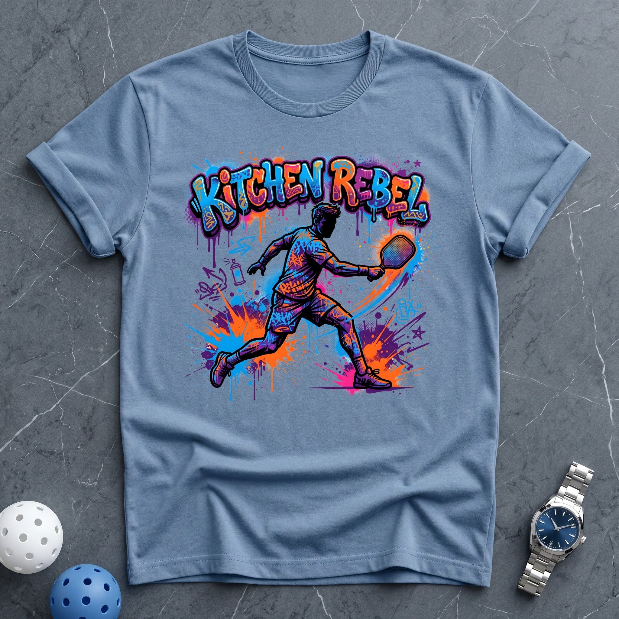 Kitchen Rebel Pickleball Tee - Dink it Shop