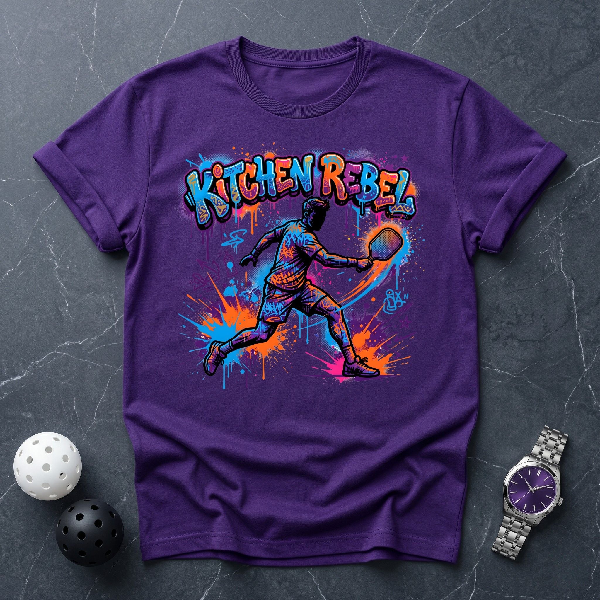 Kitchen Rebel Pickleball Tee - Dink it Shop