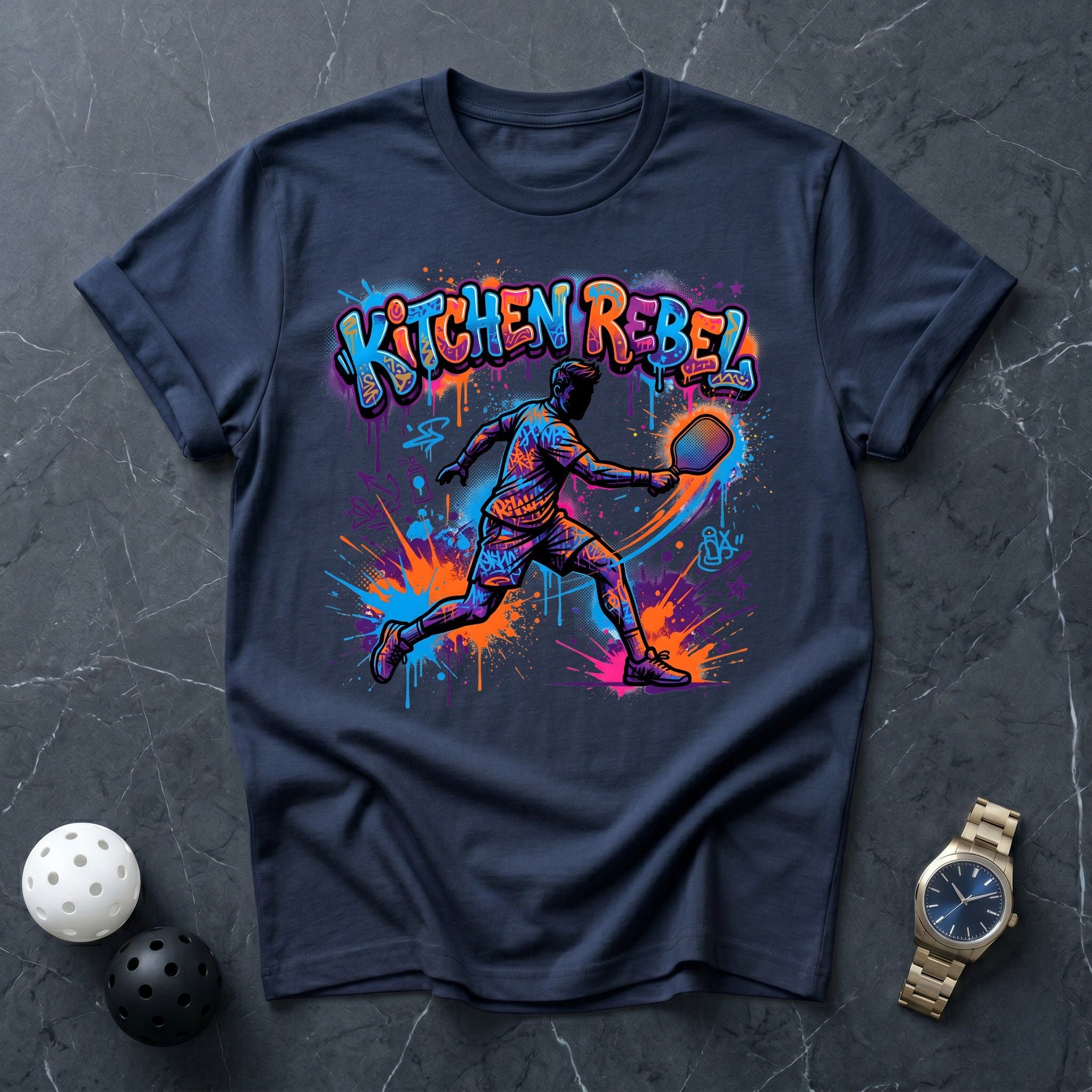 Kitchen Rebel Pickleball Tee - Dink it Shop