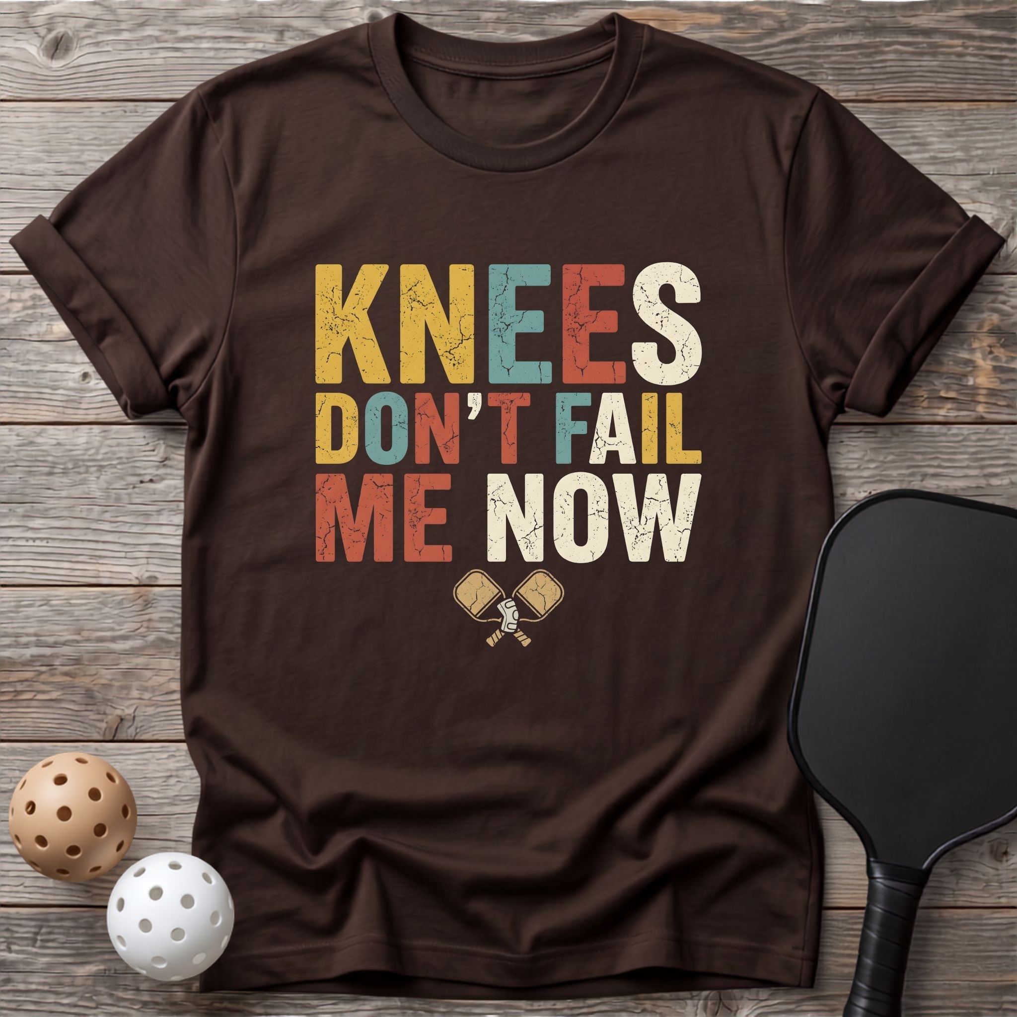 Knees Don`t Fail me now Tee - Dink it Shop