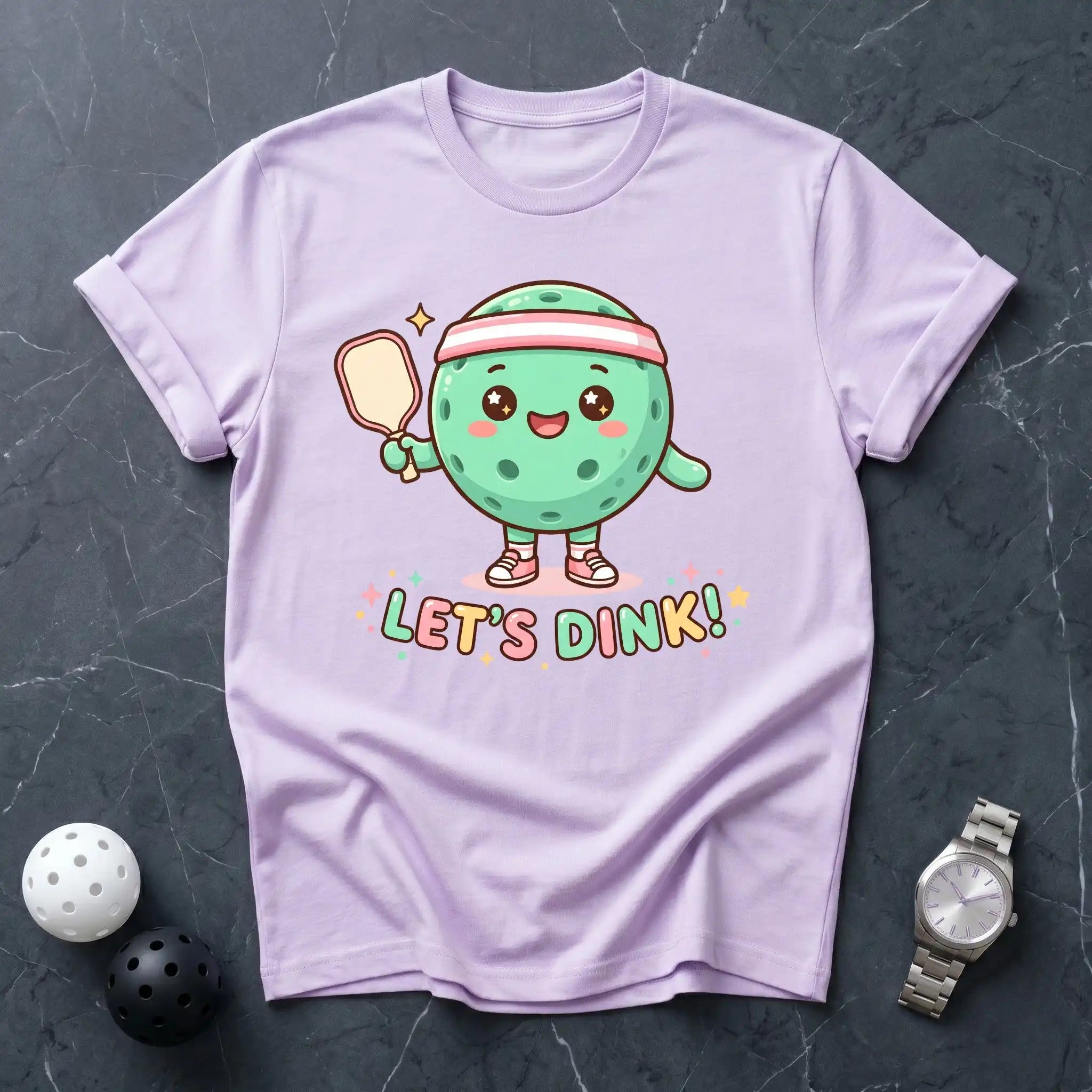 Let's Dink Retro Pickleball Tee - Dink it Shop