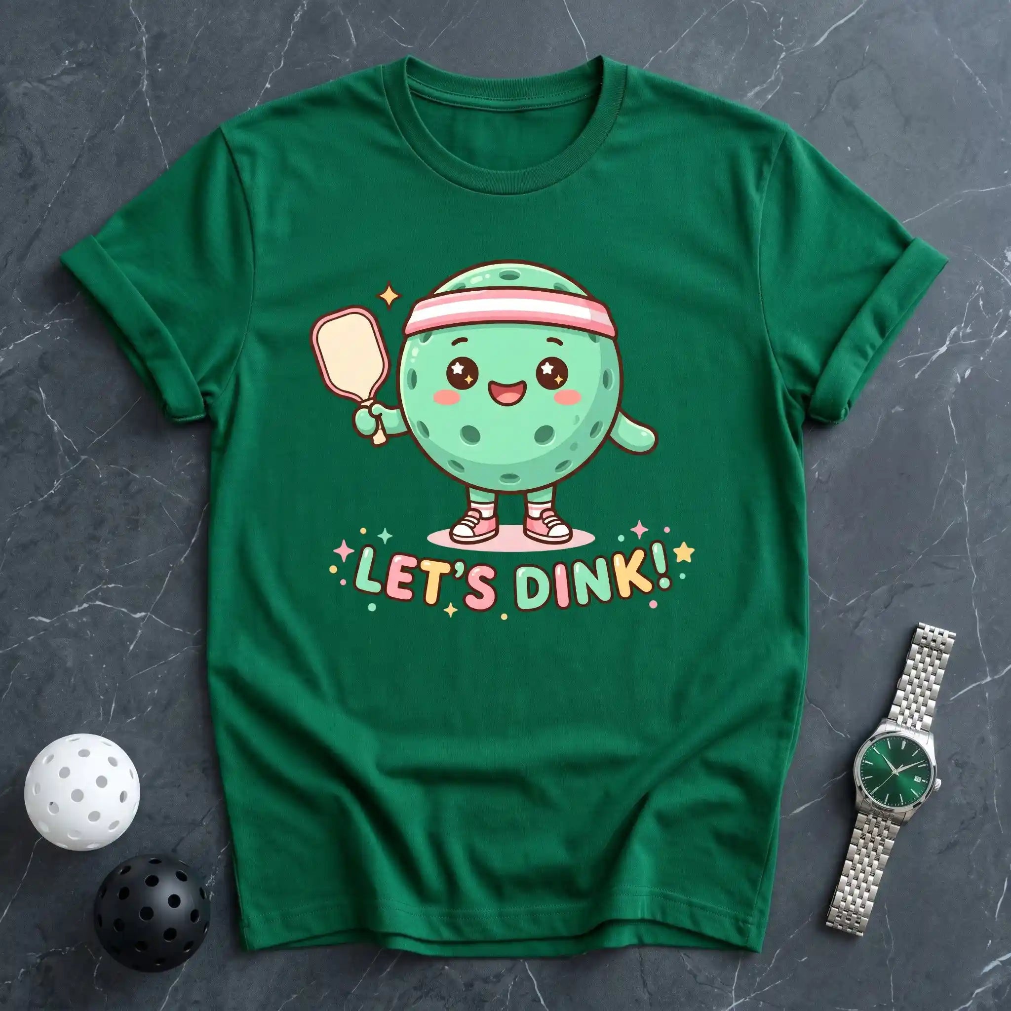 Let's Dink Retro Pickleball Tee - Dink it Shop