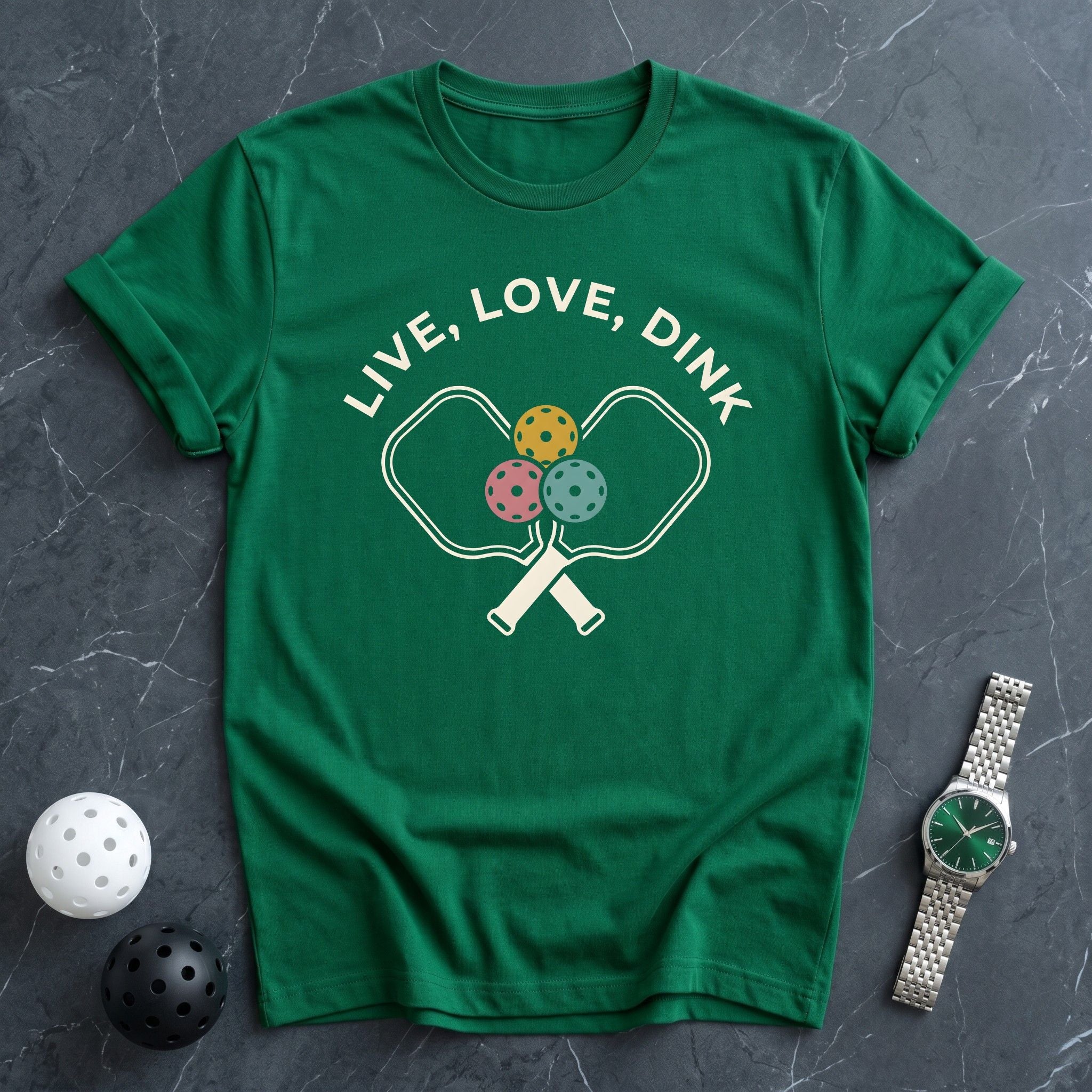 Live Love Dink Tee - Dink it Shop