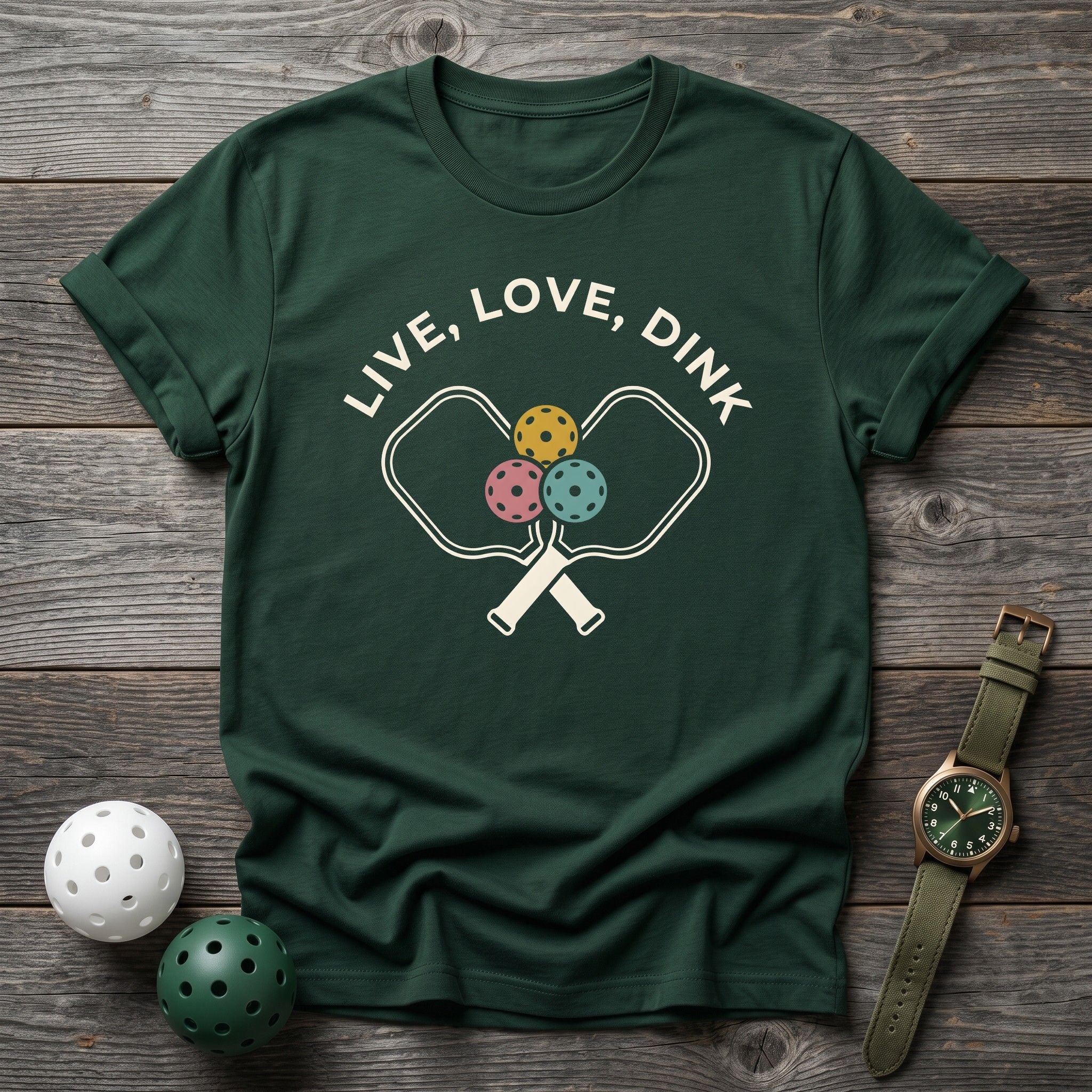 Live Love Dink Tee - Dink it Shop