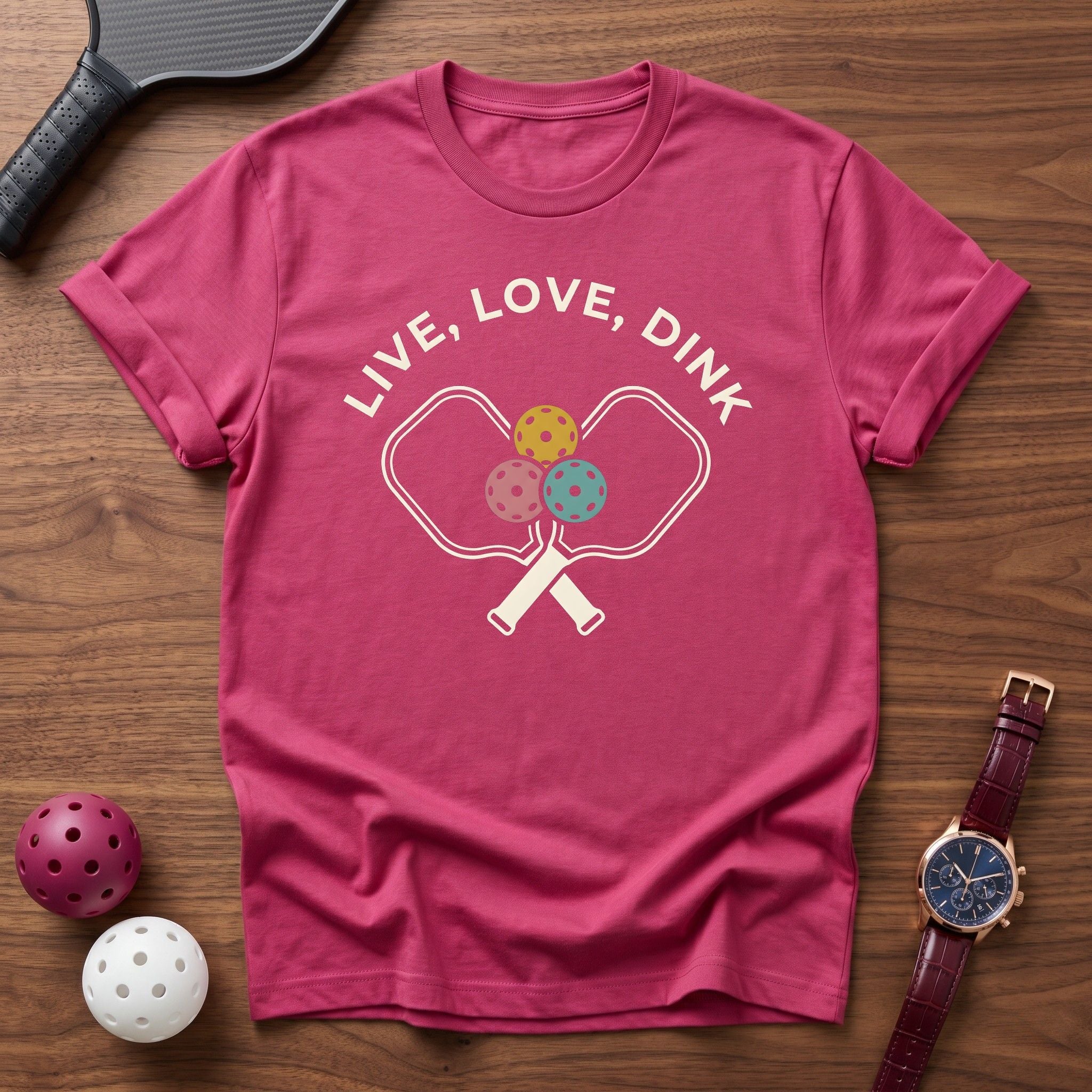 Live Love Dink Tee - Dink it Shop