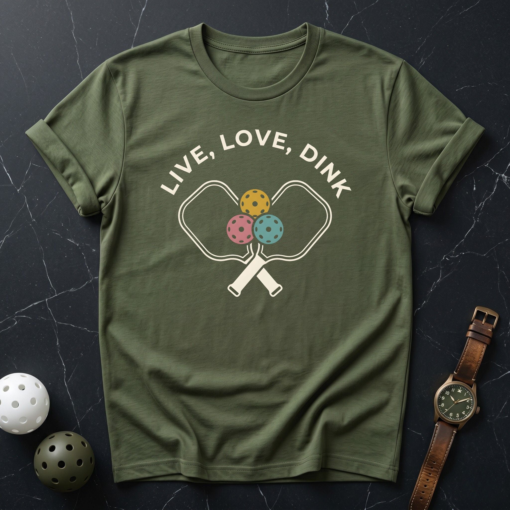 Live Love Dink Tee - Dink it Shop