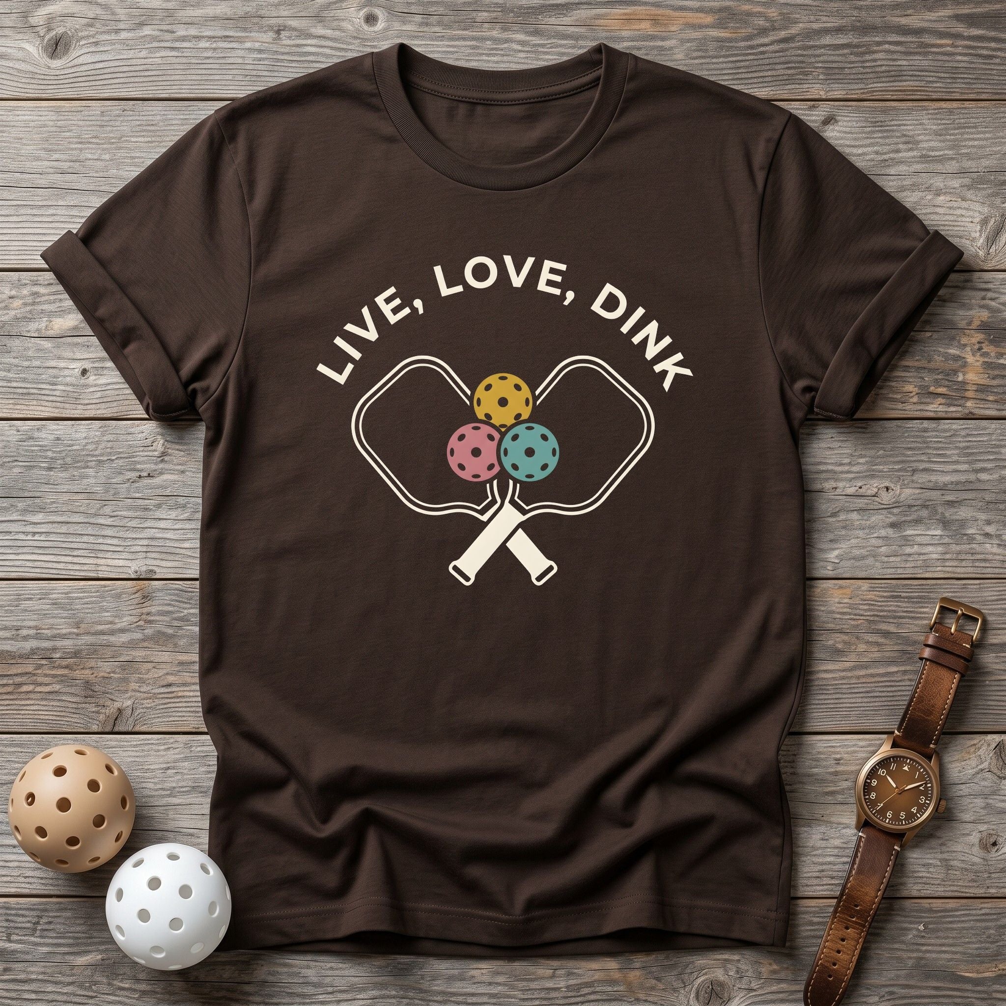Live Love Dink Tee - Dink it Shop