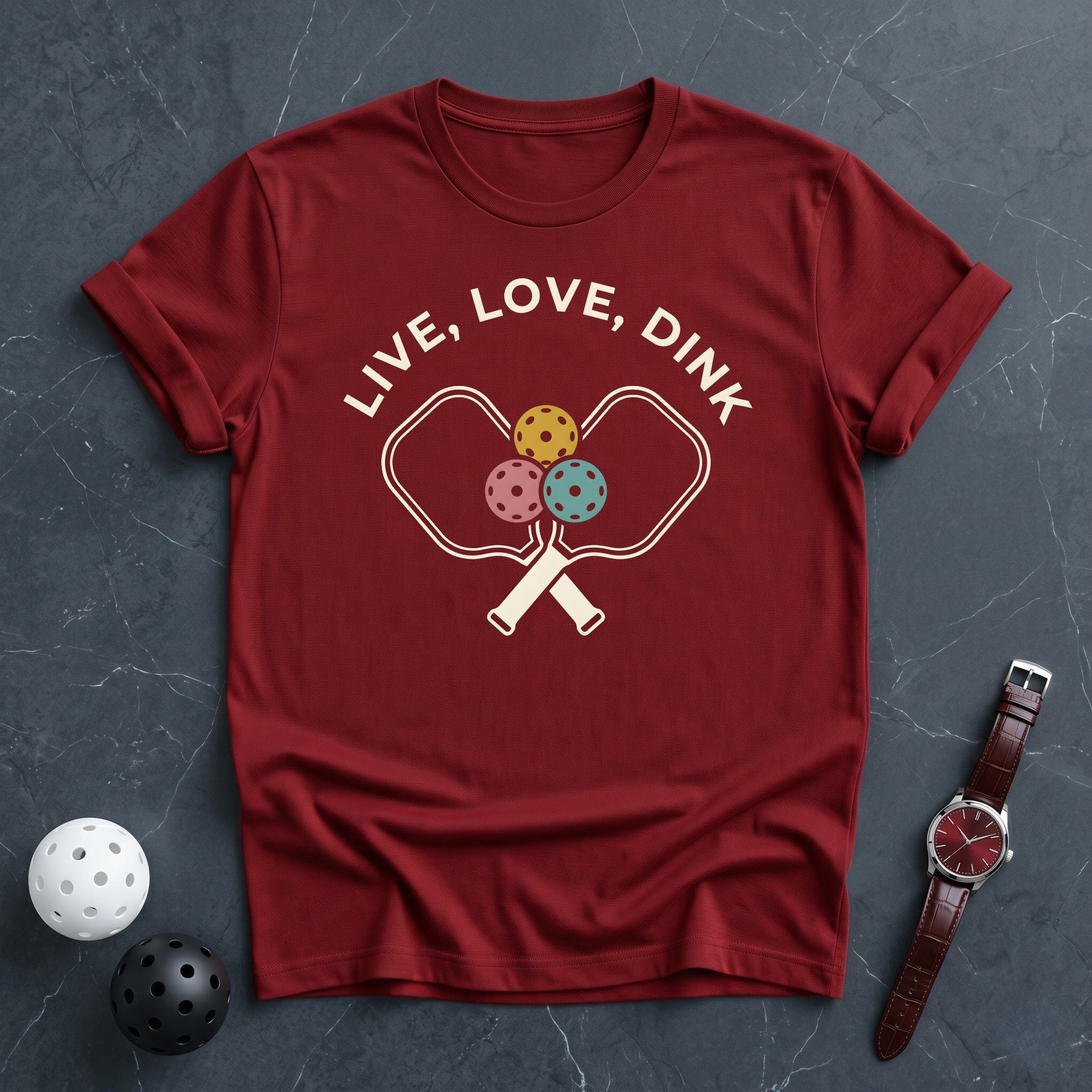 Live Love Dink Tee - Dink it Shop