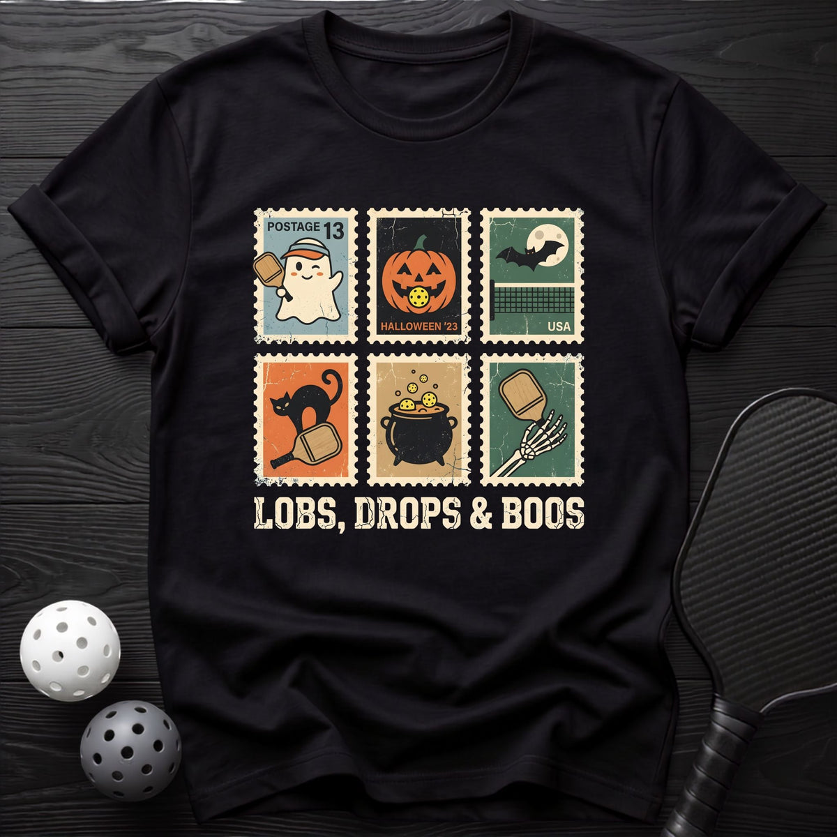 LOBS, DROPS & BOOS Tee - Dink it Shop