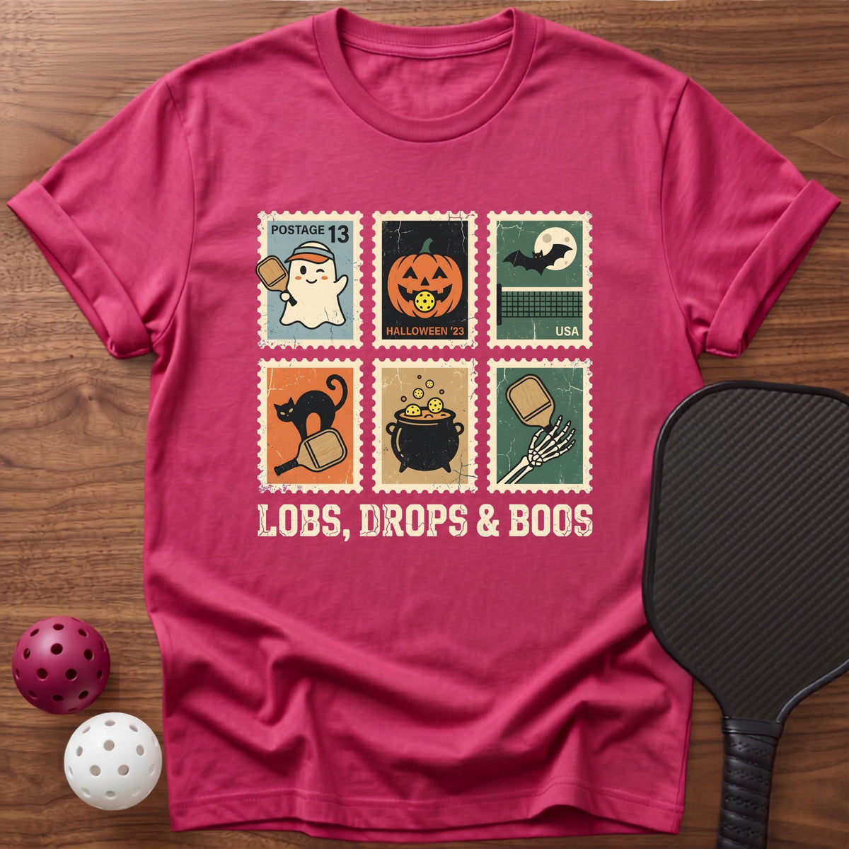 LOBS, DROPS & BOOS Tee - Dink it Shop