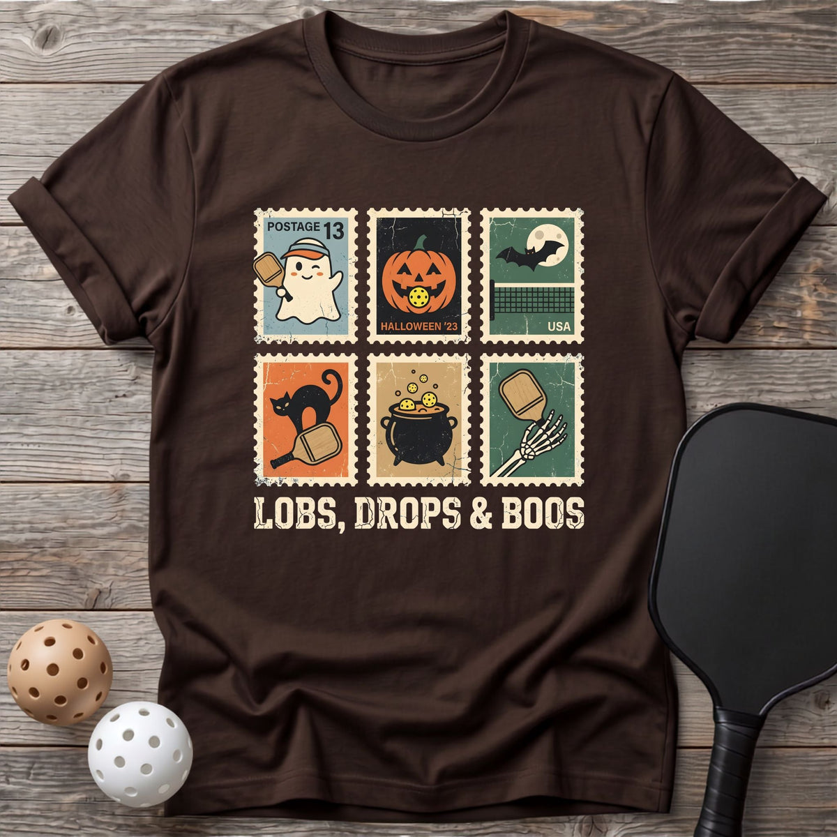 LOBS, DROPS & BOOS Tee - Dink it Shop