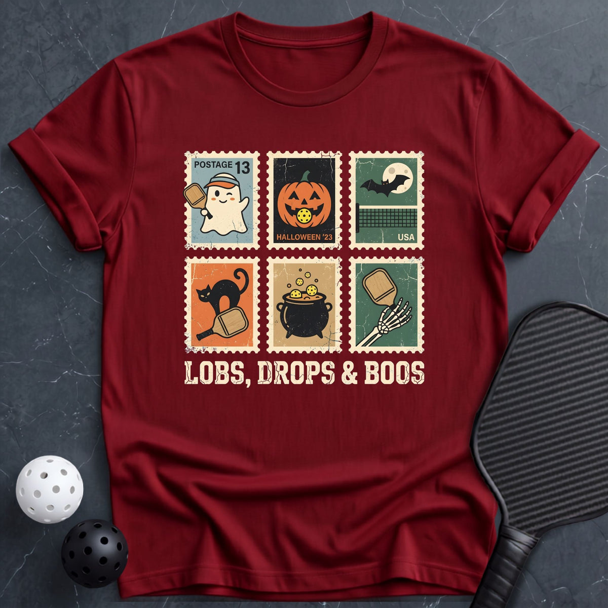 LOBS, DROPS & BOOS Tee - Dink it Shop