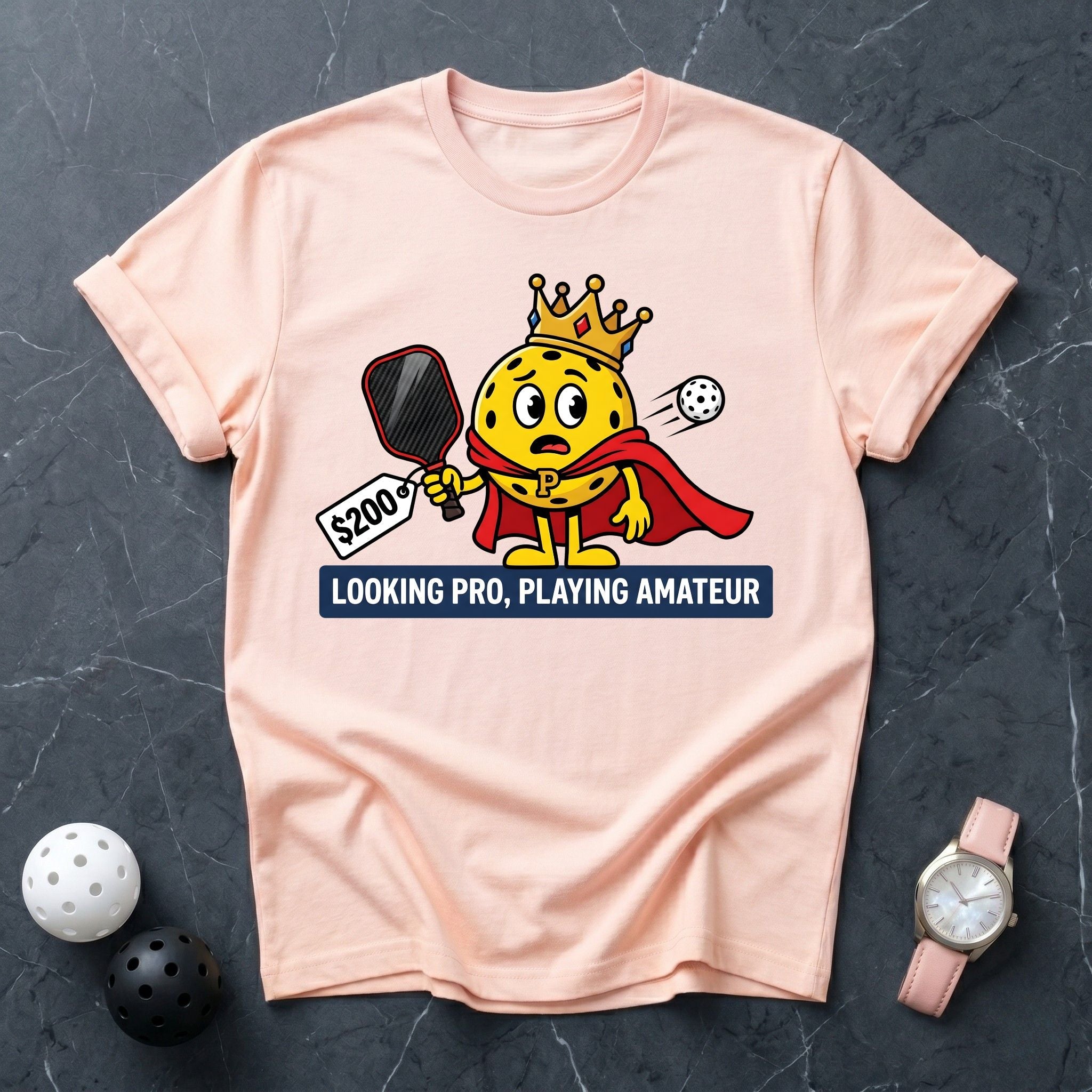Looking Pro Playing Amateur Tee - Dink it Shop