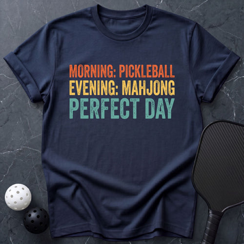 M: Pickleball E: Mahjong Tee - Dink it Shop