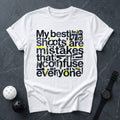 My Best Shots Are Mistakes Tee - Dink it Shop